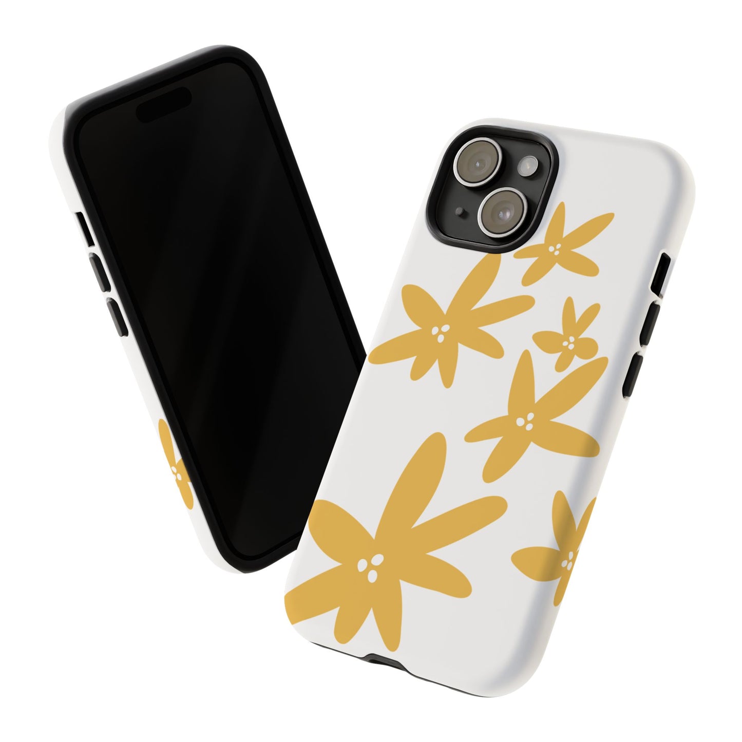 Flower Design Tough Case iPhone 15