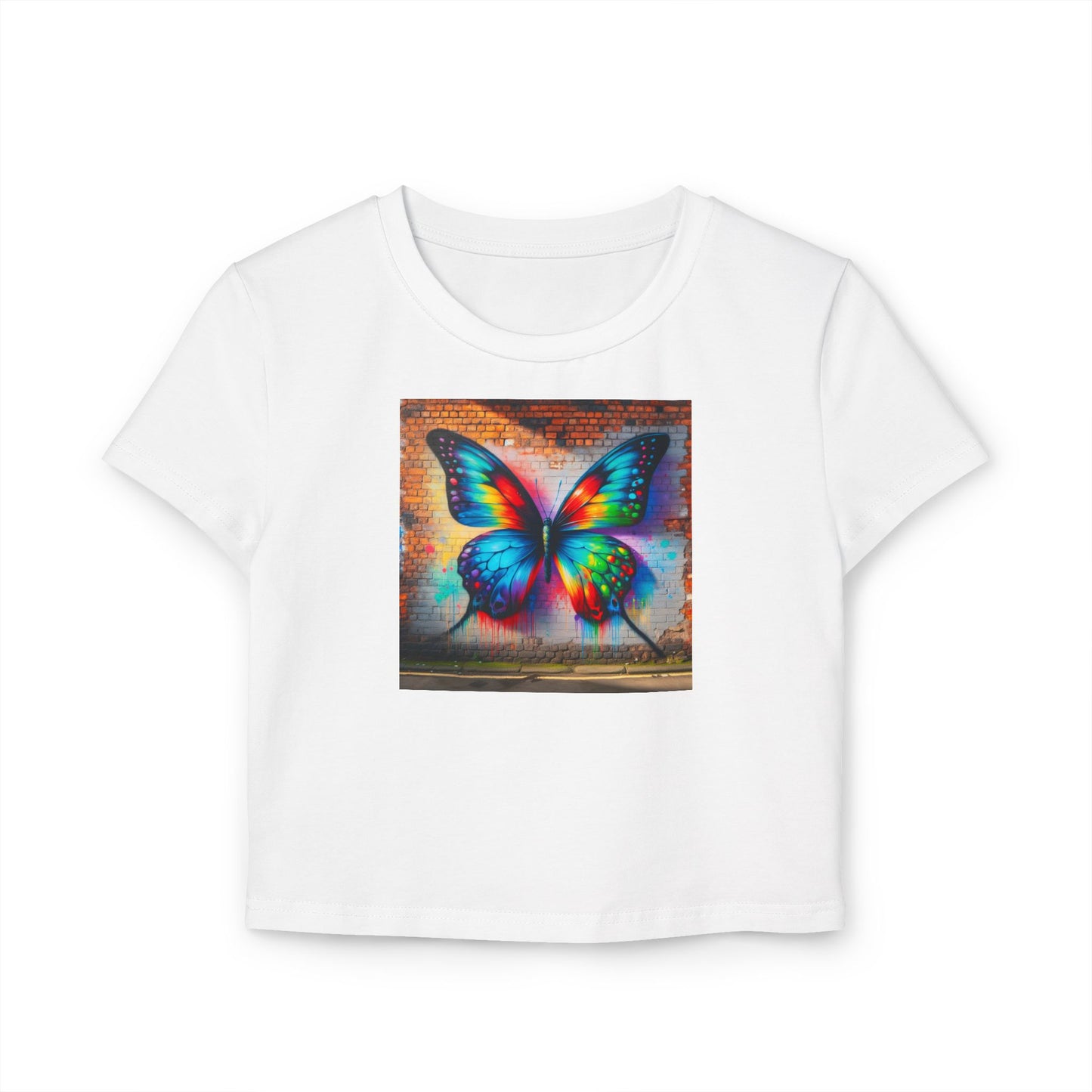 Women's Butterfly Baby Tee