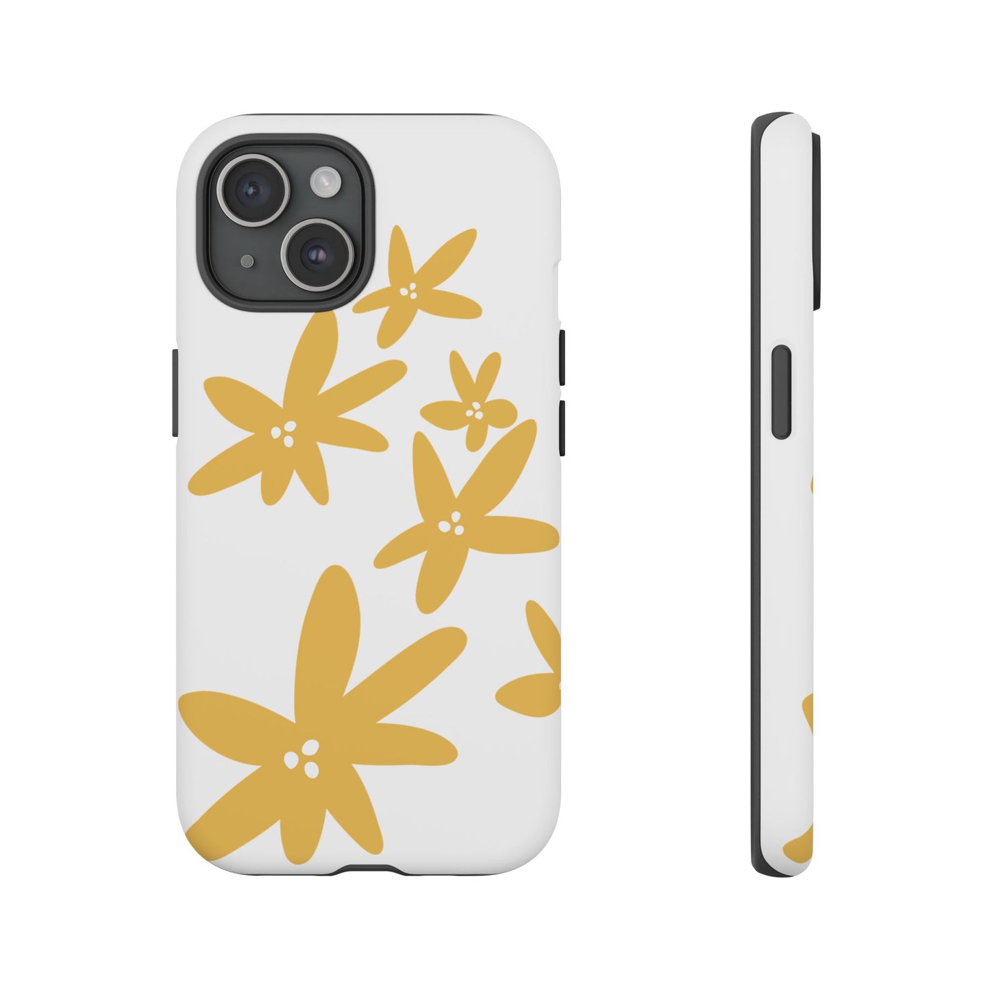 Flower Design Tough Case iPhone 15