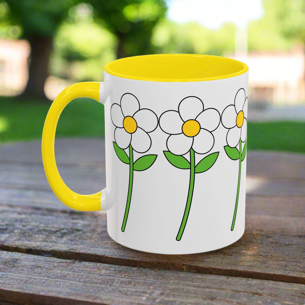 Flower Coffee Mug (11, 15oz)