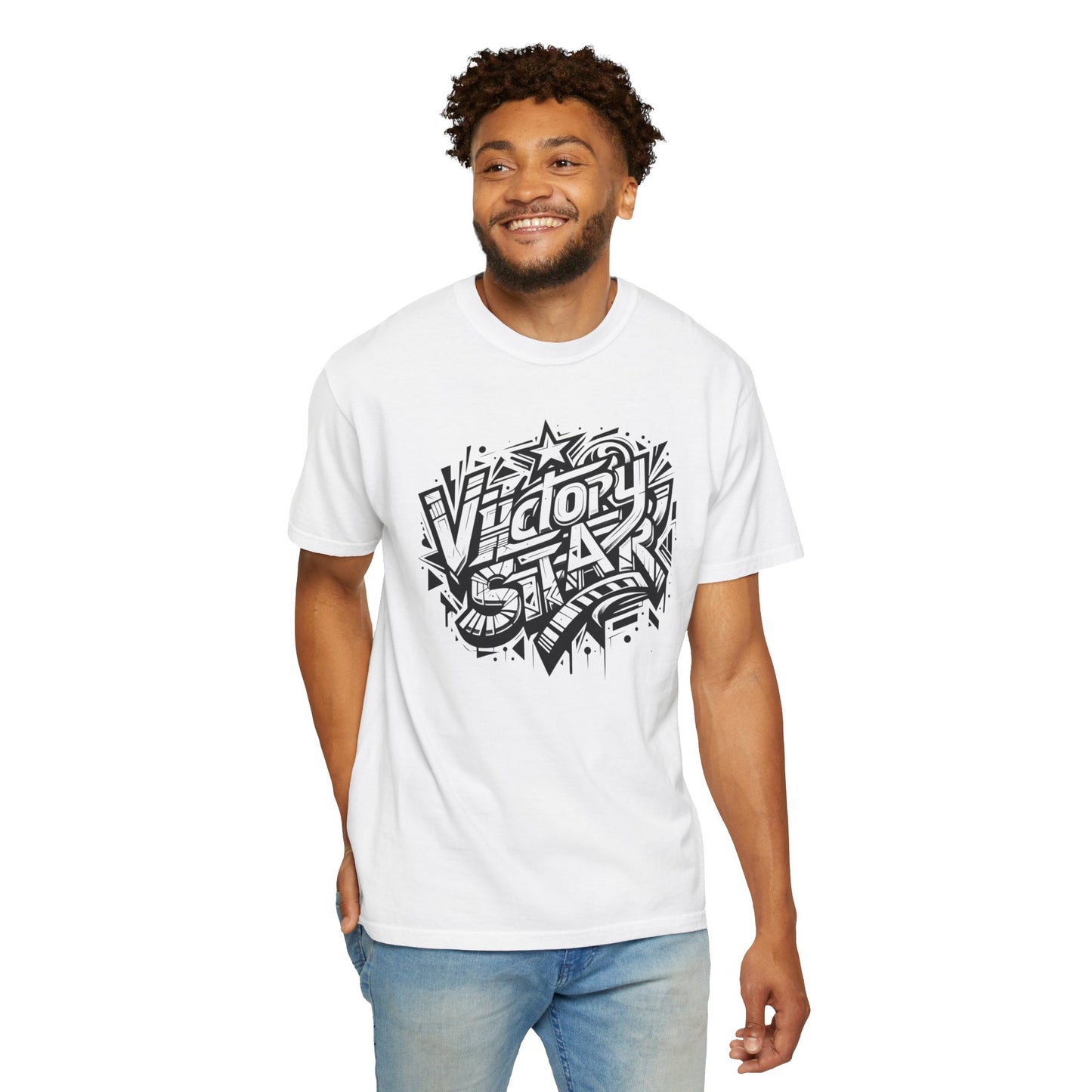 Victory Star Graffiti T-shirt