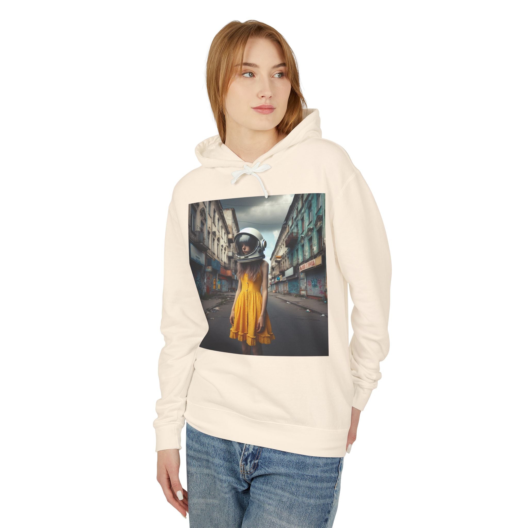 Unisex Lightweight Hooded Sweatshirt