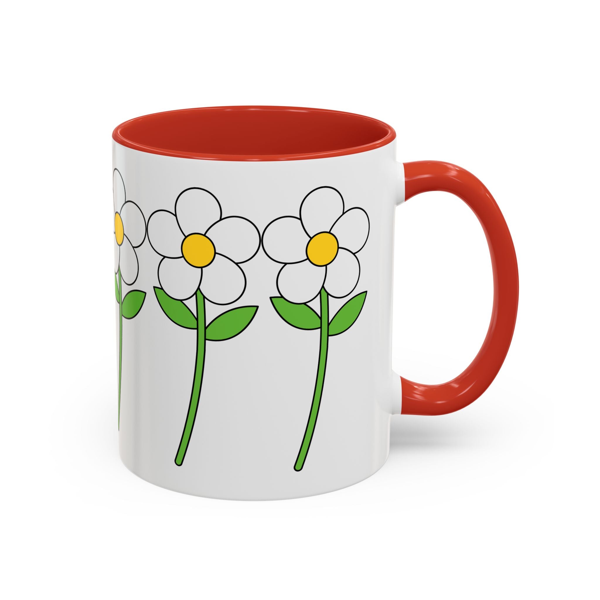 Flower Coffee Mug (11, 15oz)