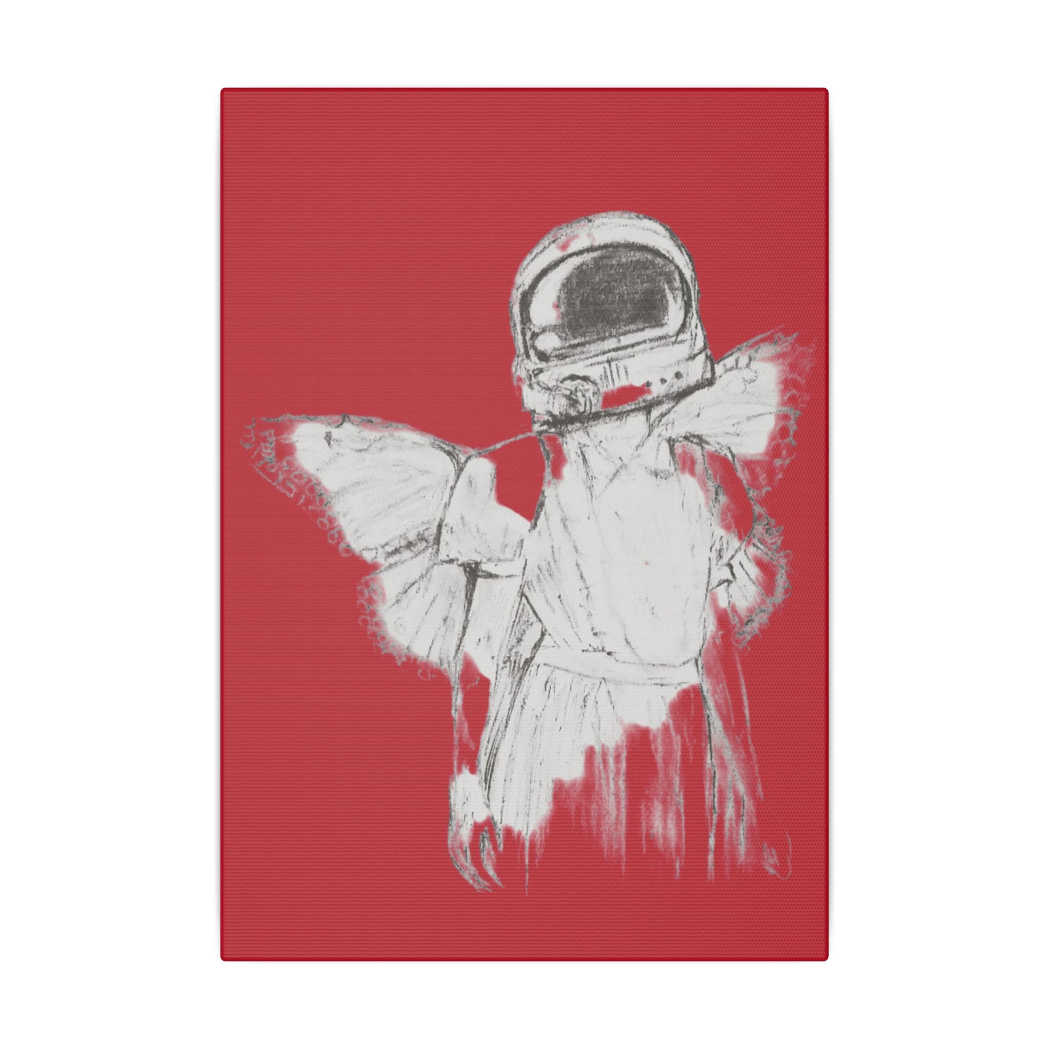 Giclée Print Canvas Titled Astronaut