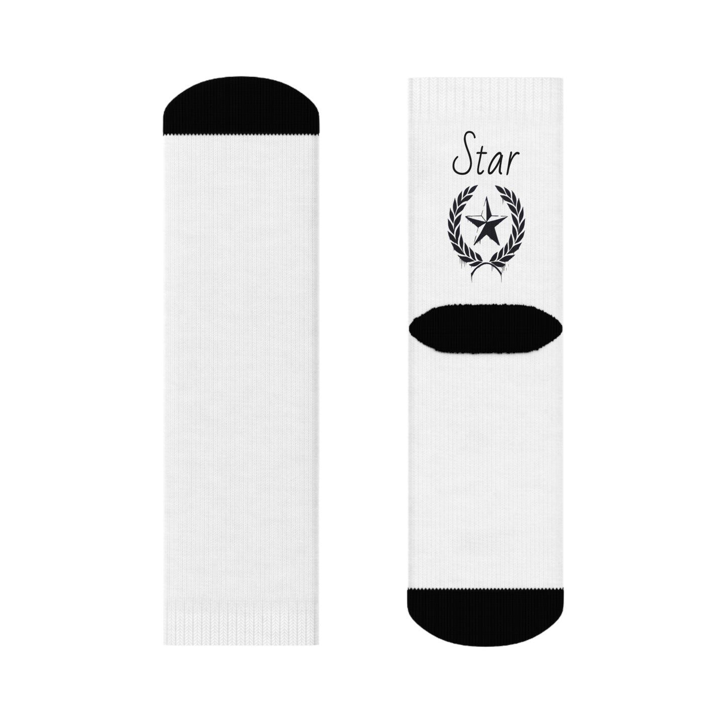 Victory Star Crew Socks