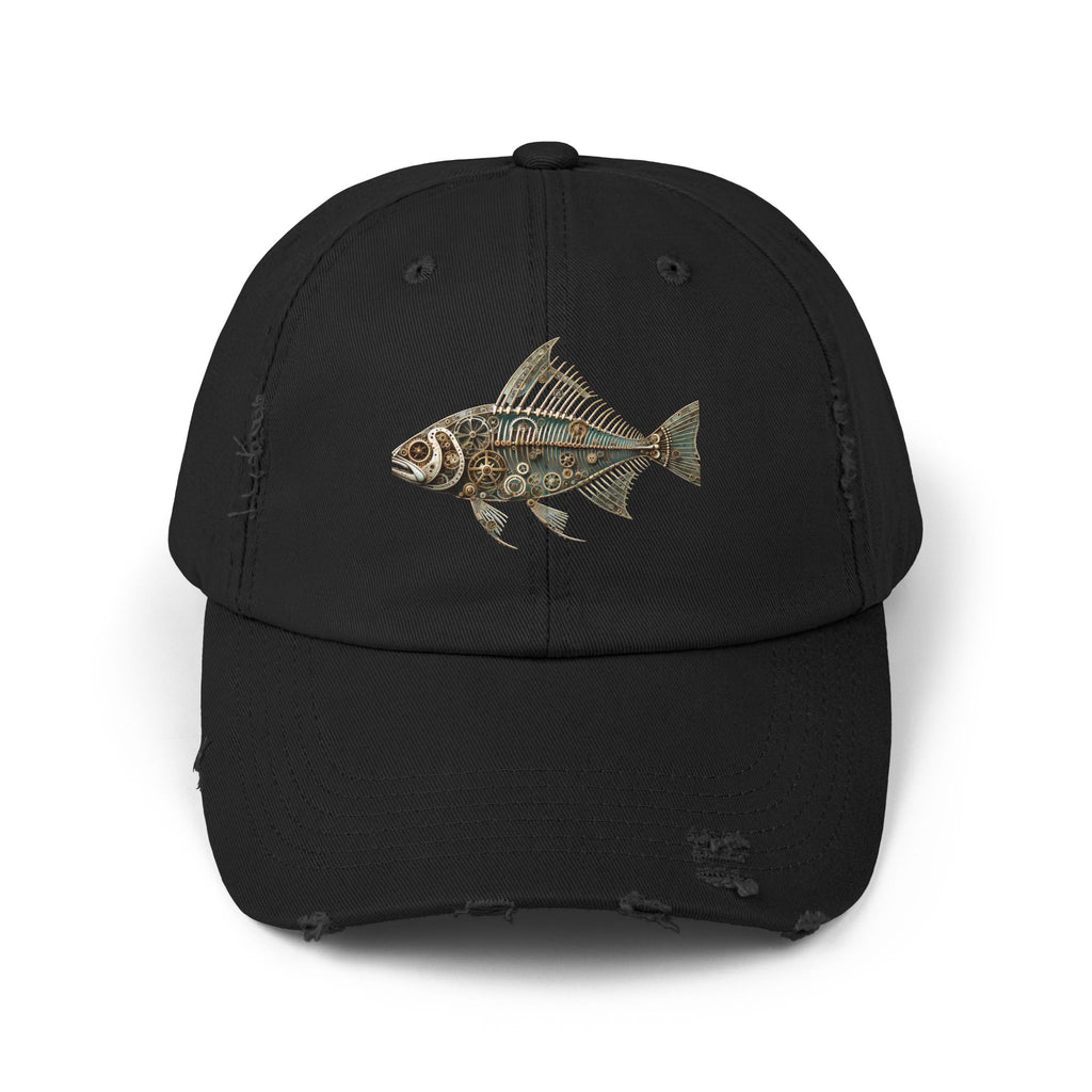 Steampunk Fish Bone Cap