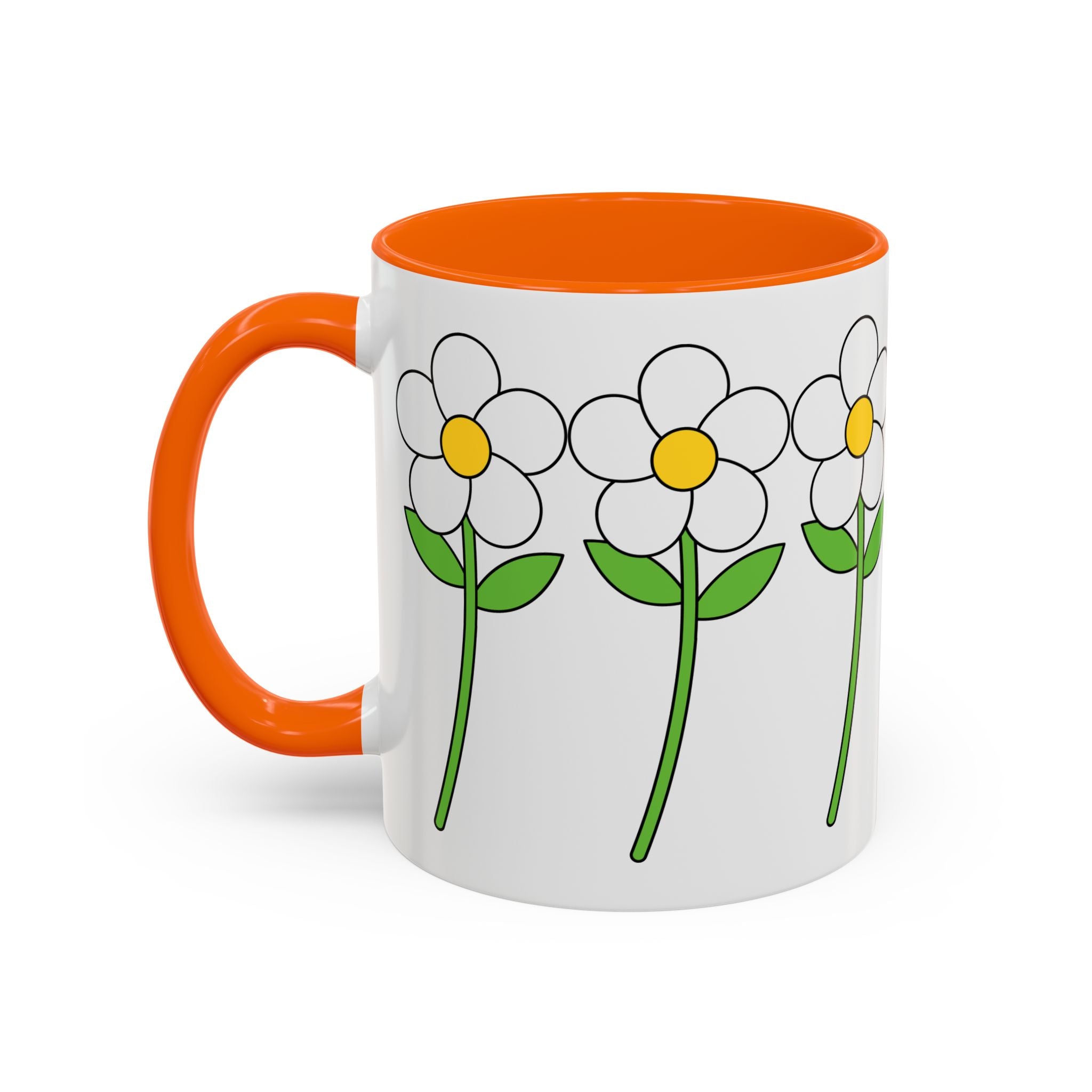 Flower Coffee Mug (11, 15oz)