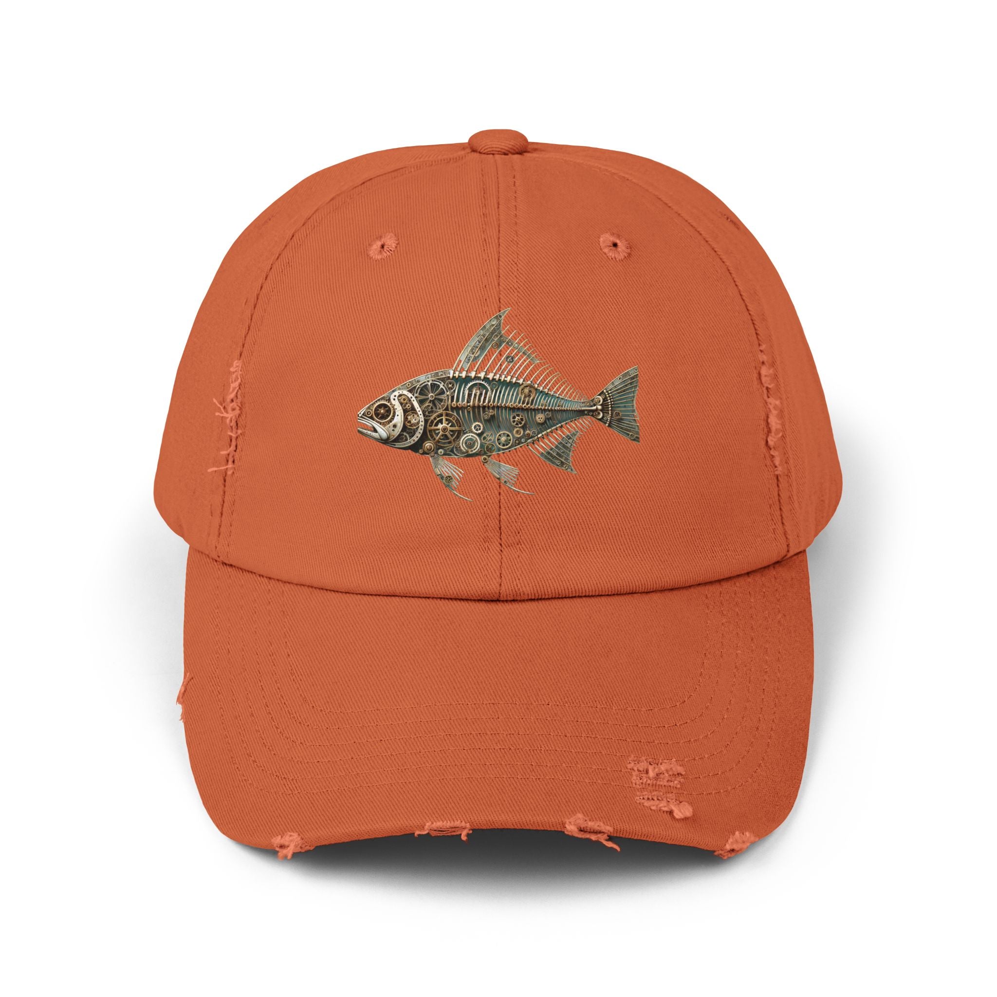 Steampunk Fish Bone Cap