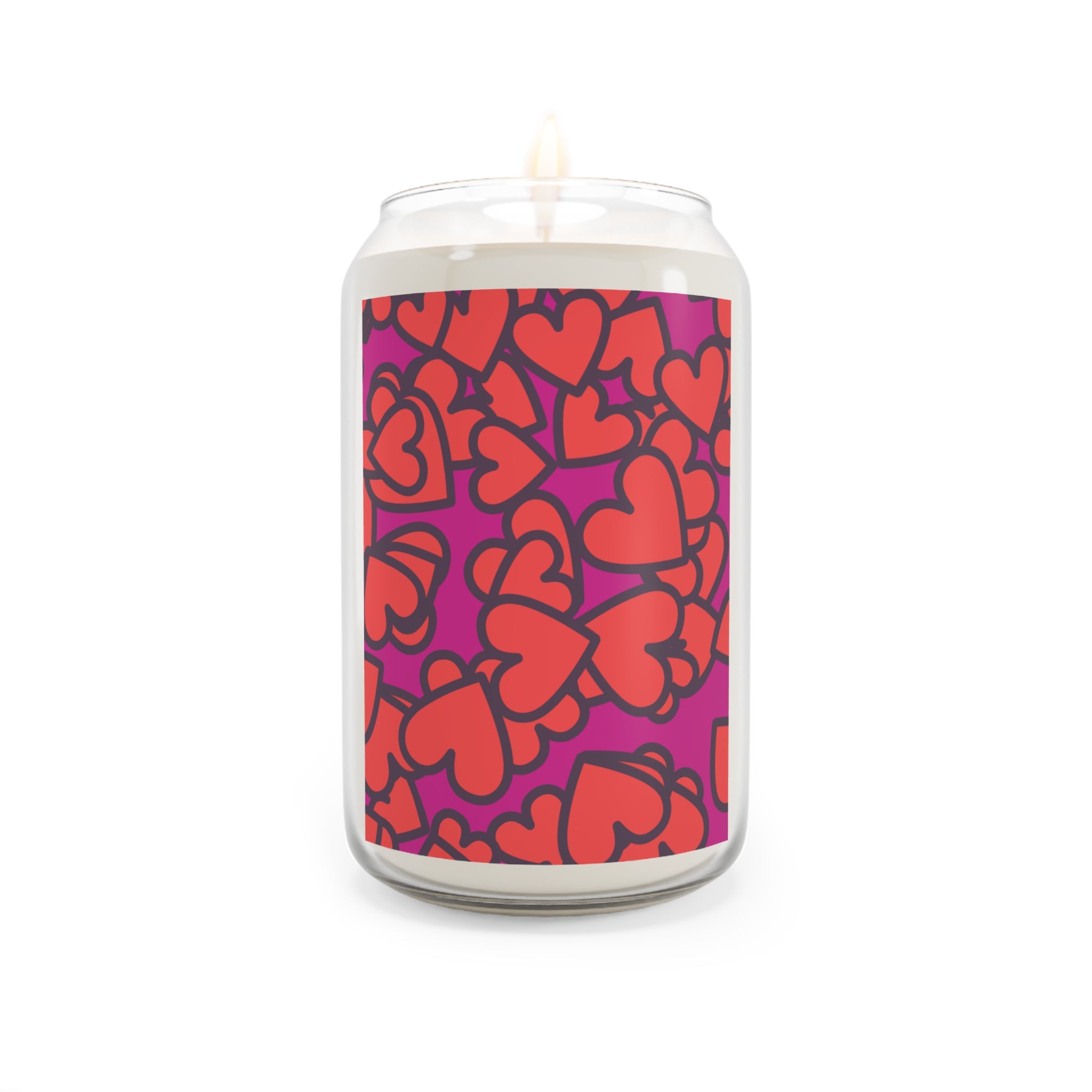 Scented Heart Candle, 13.75oz