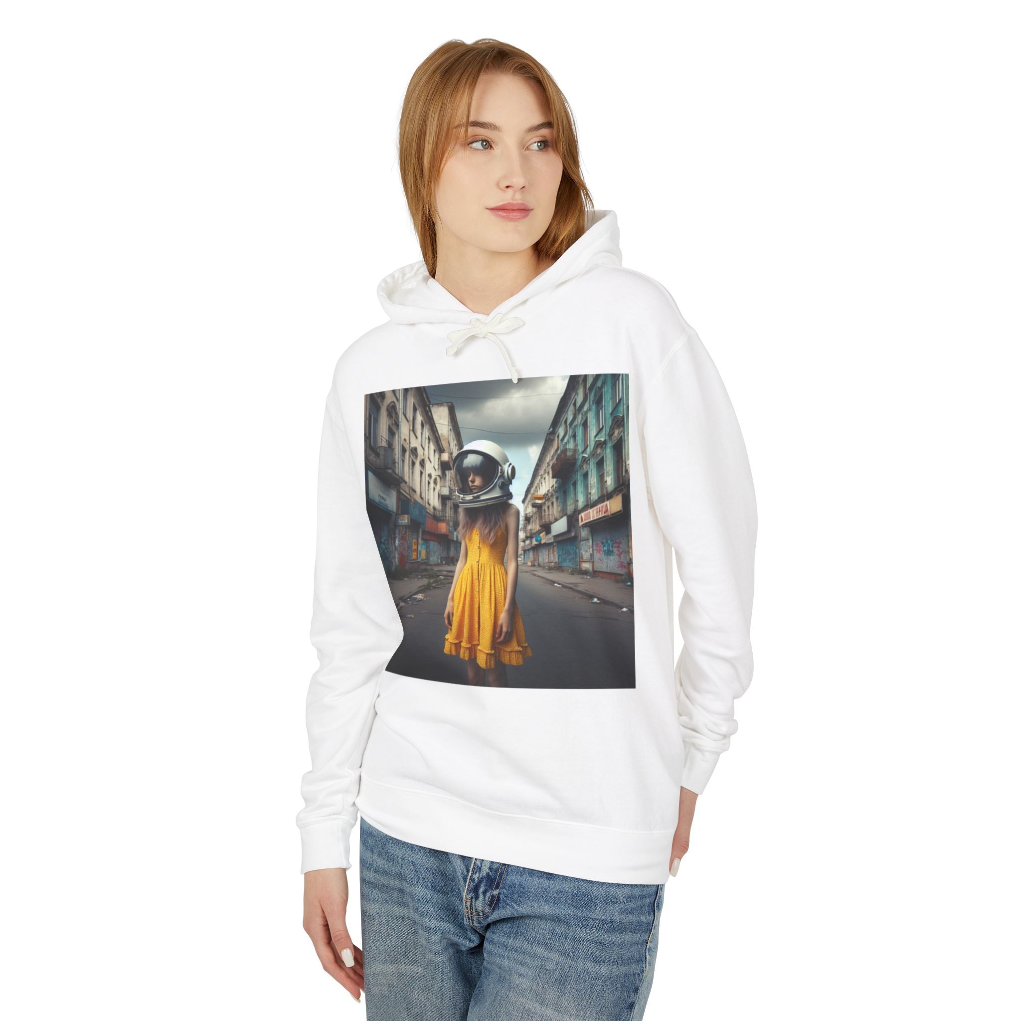 Unisex Lightweight Hooded Sweatshirt