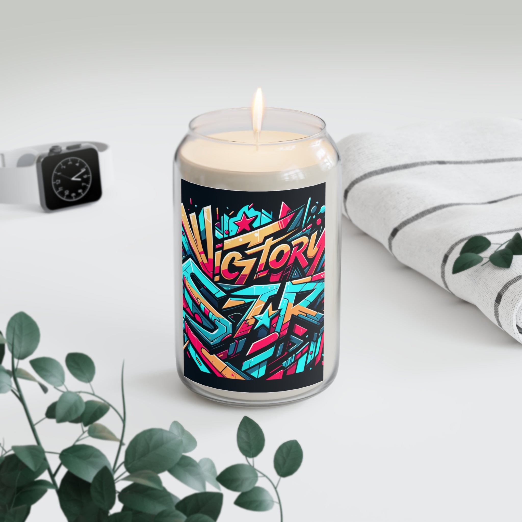 VS Logo Scented Candle, 13.75oz