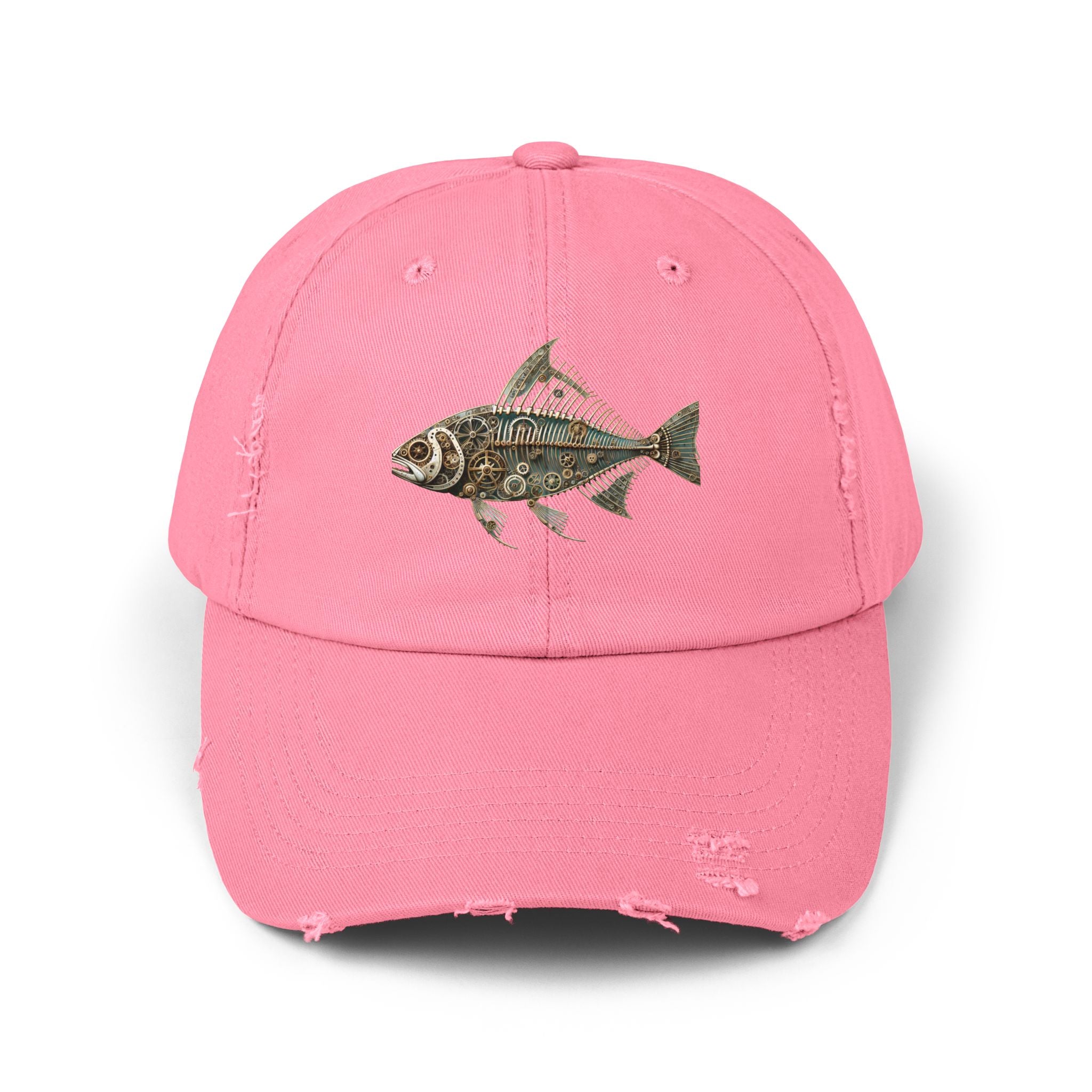Steampunk Fish Bone Cap