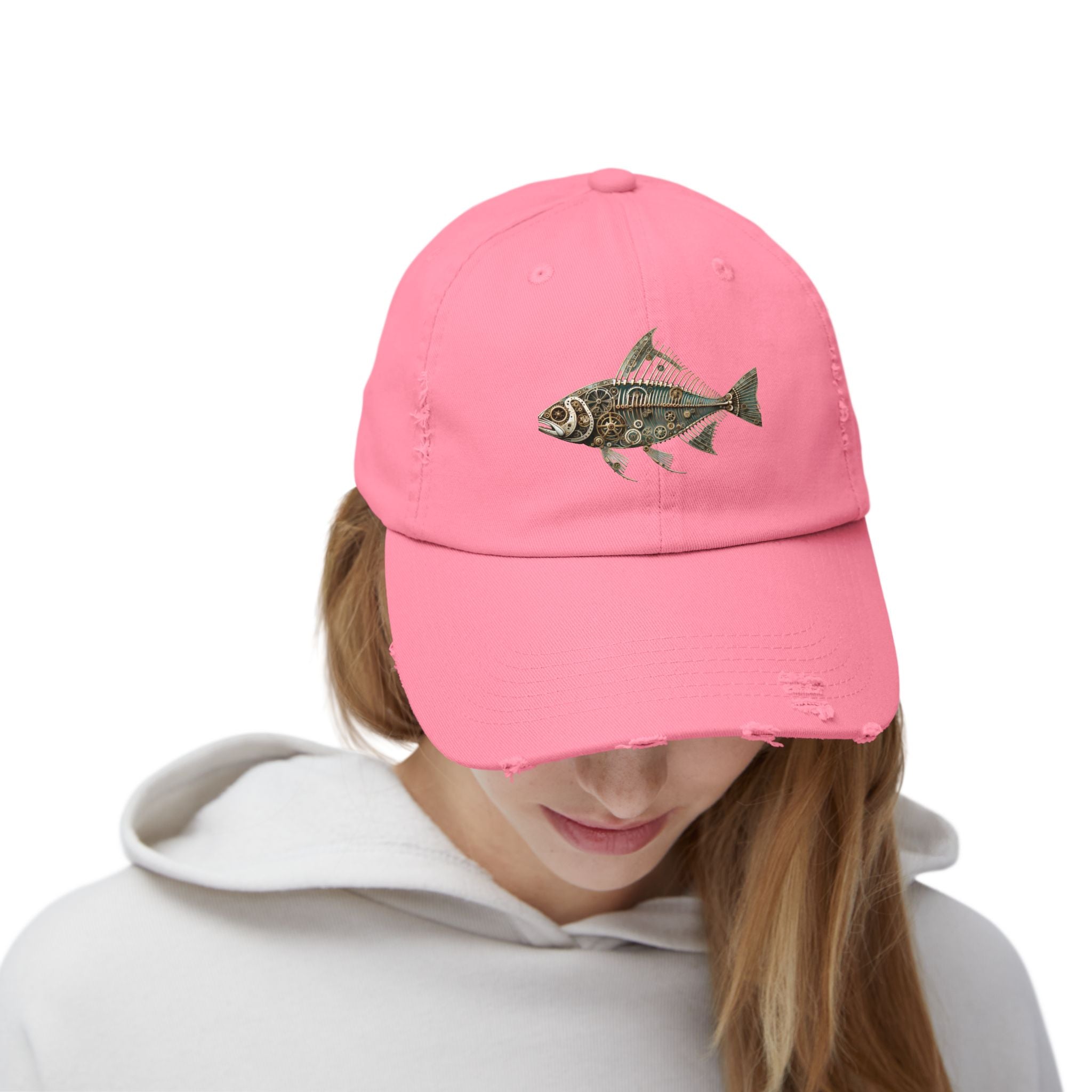 Steampunk Fish Bone Cap
