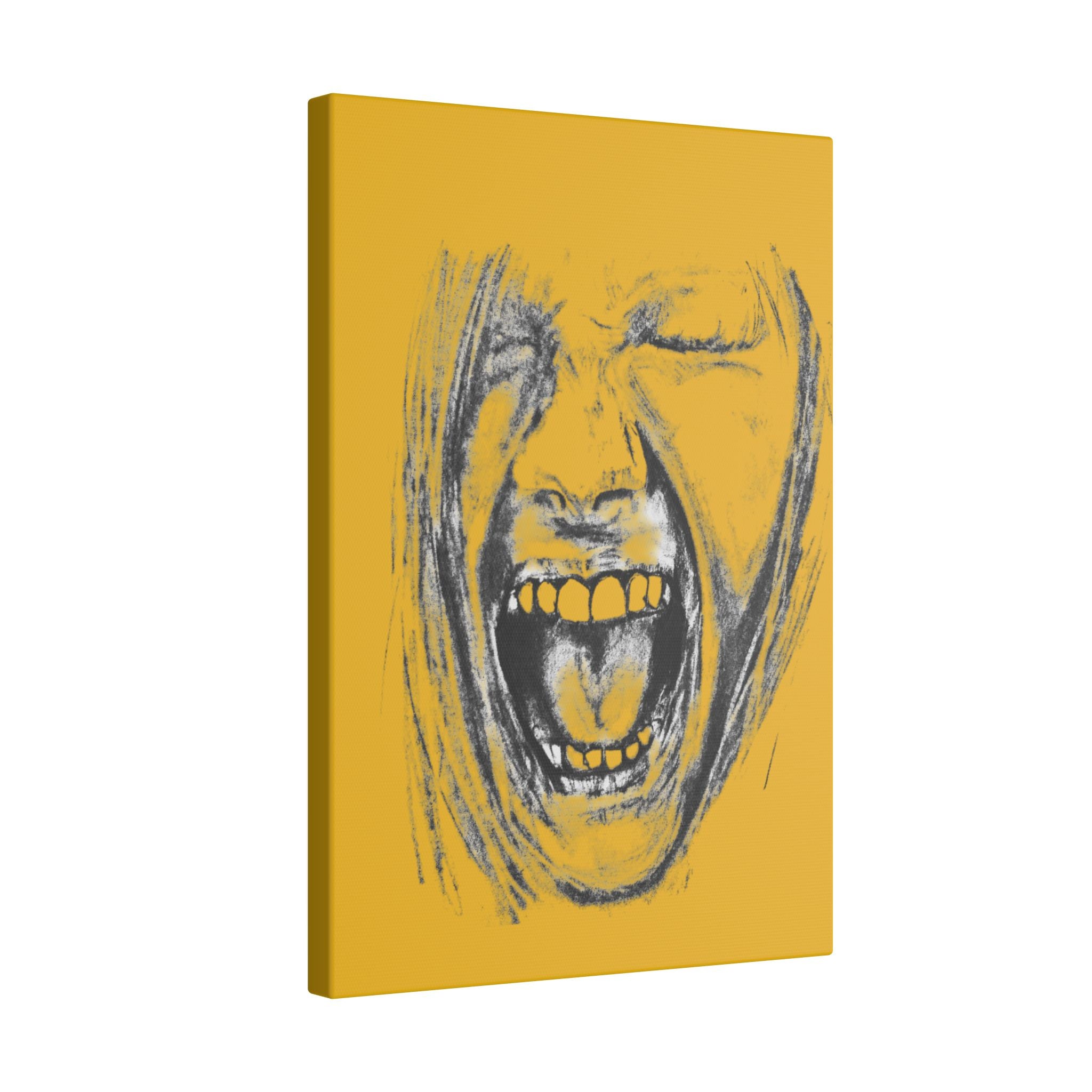 Giclée Print Canvas Titled "Silence"