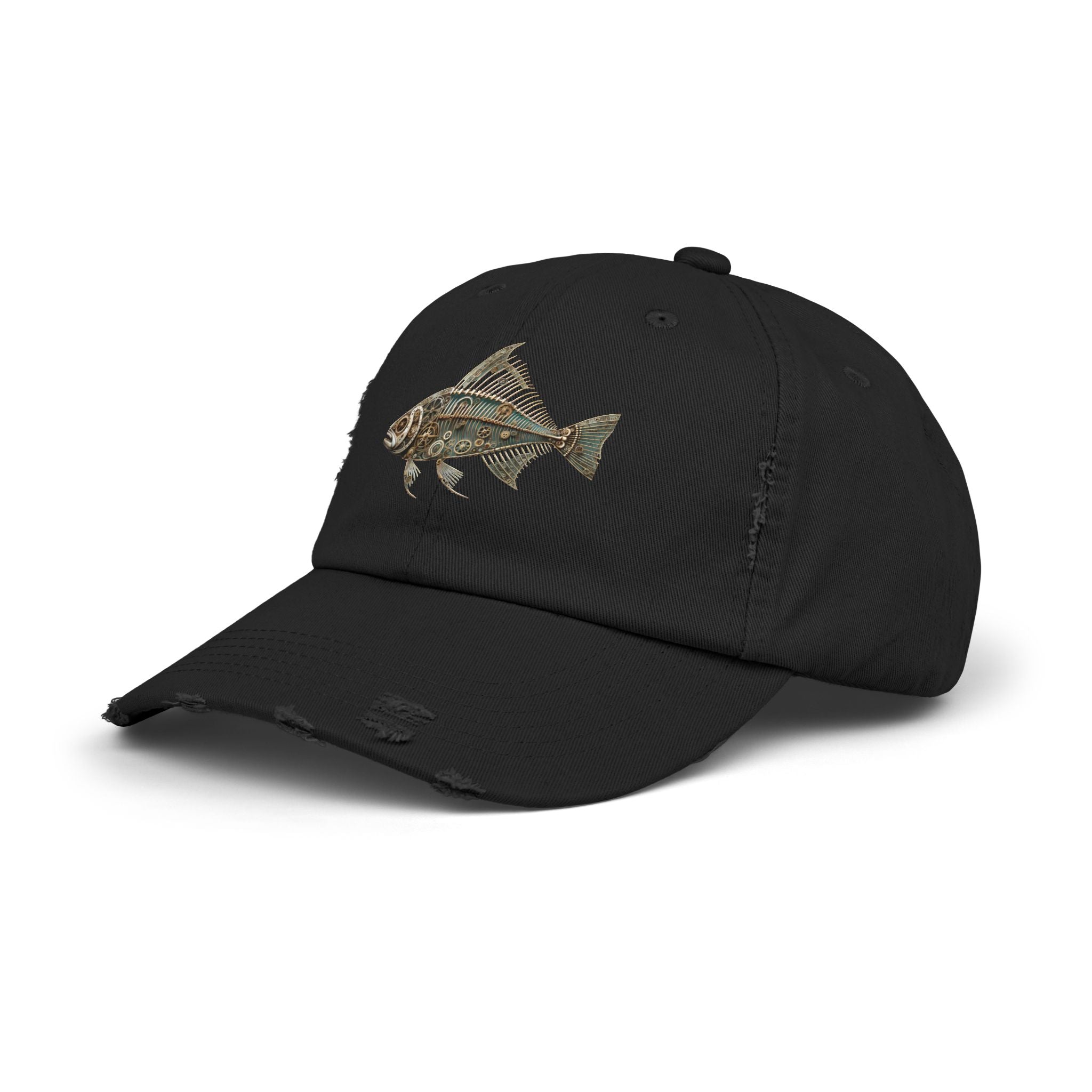 Steampunk Fish Bone Cap