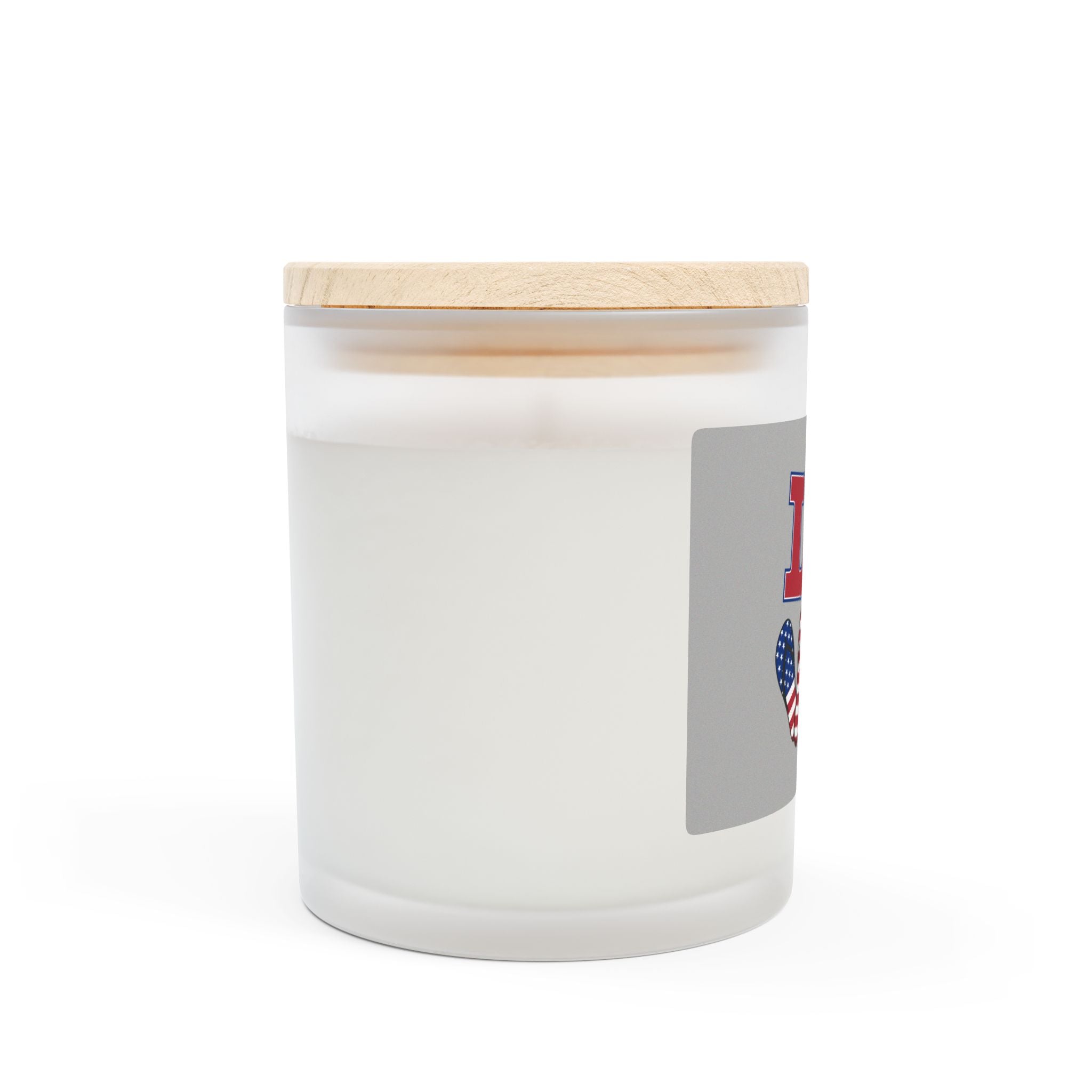 Frosted Glass Candle, 11oz
