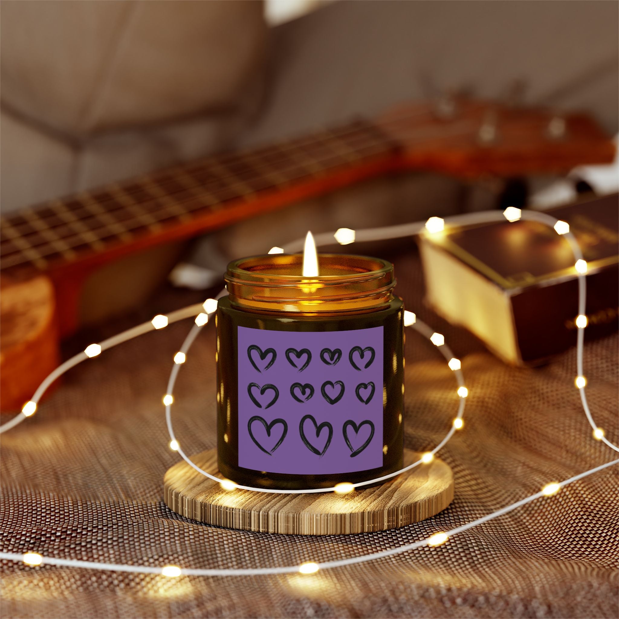 Scented Candles, Coconut Apricot Wax (4oz, 9oz)