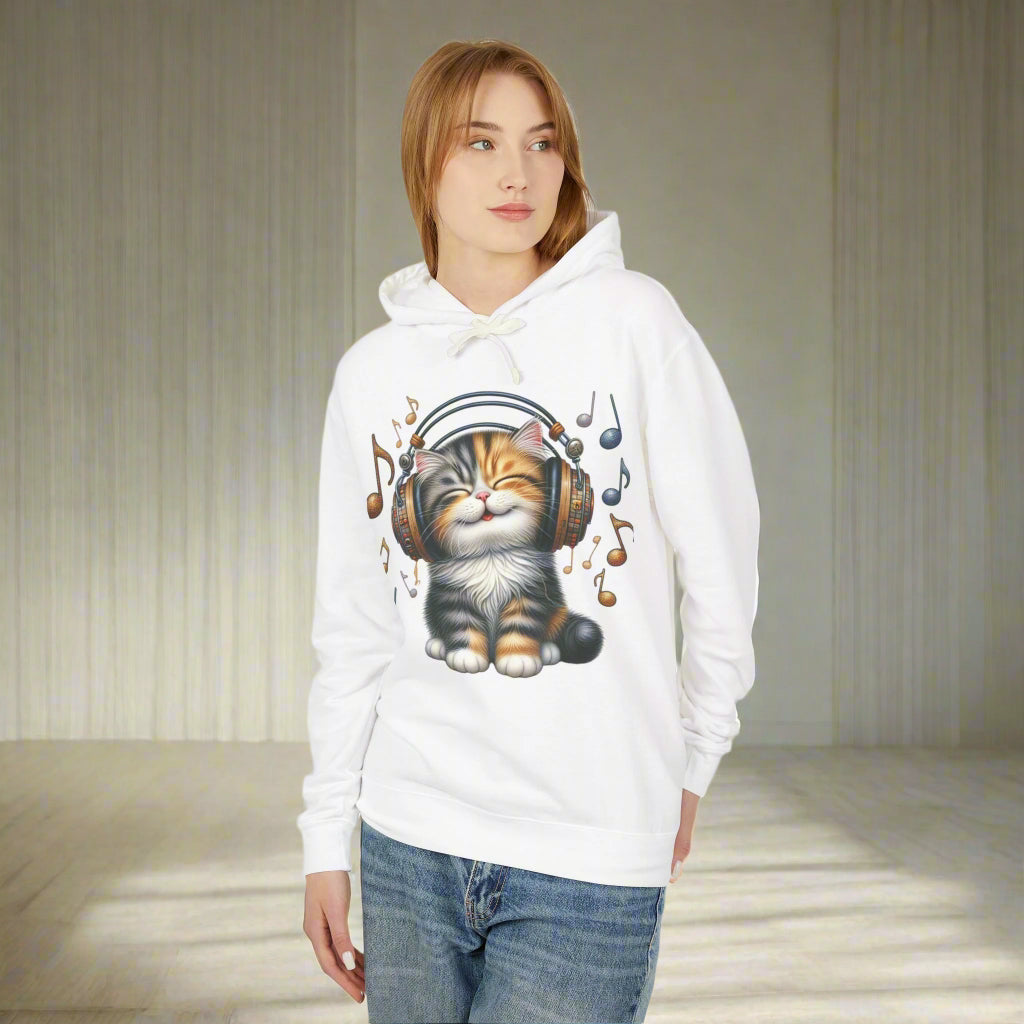 Unisex Lightweight Hooded Sweatshirt