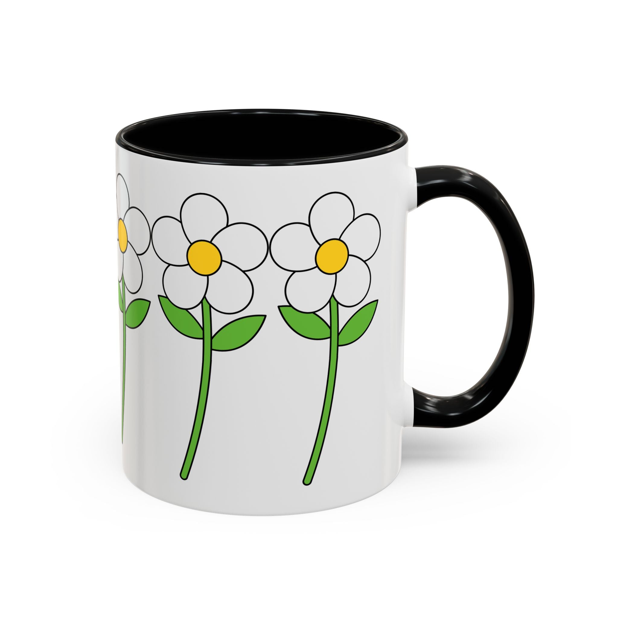 Flower Coffee Mug (11, 15oz)