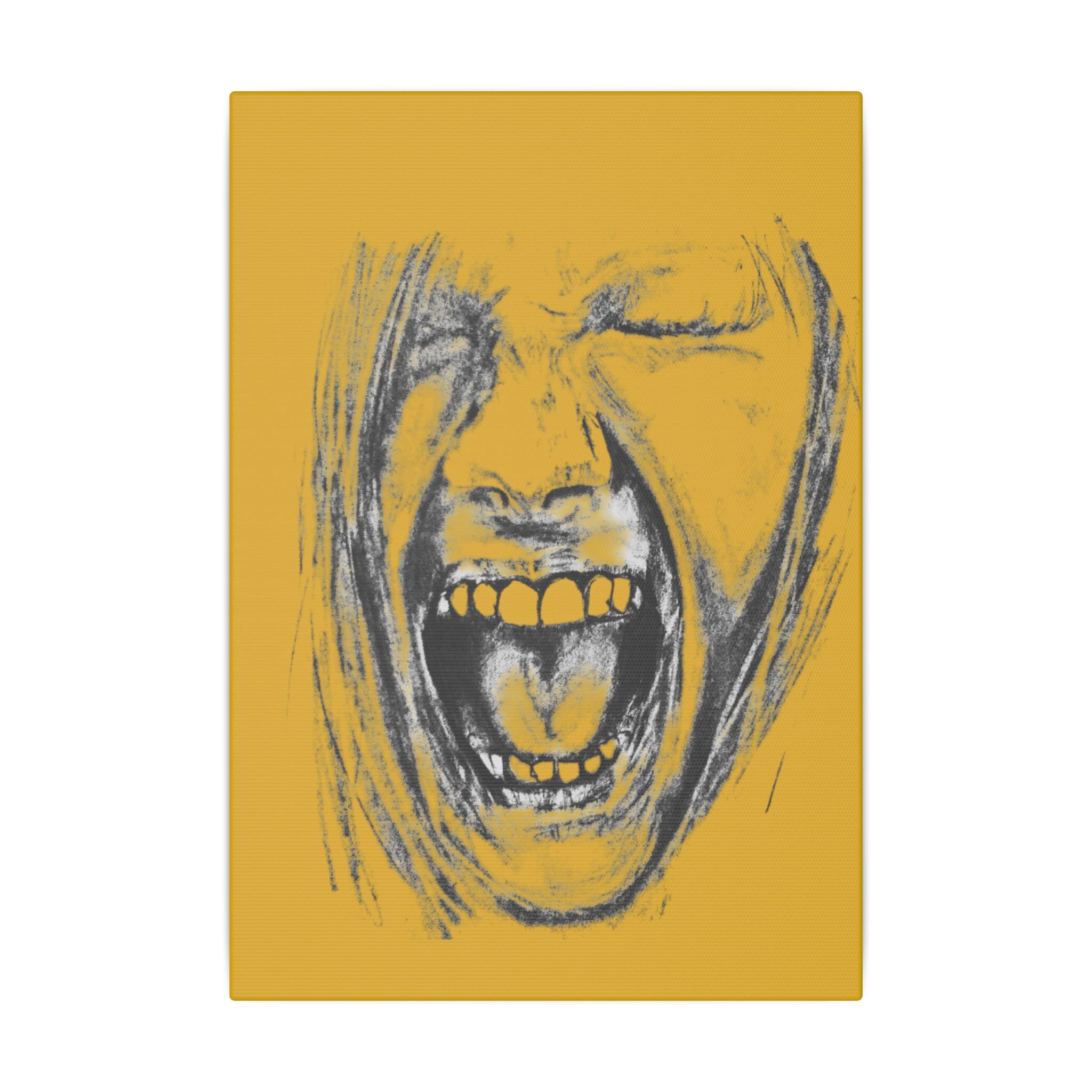 Giclée Print Canvas Titled "Silence"