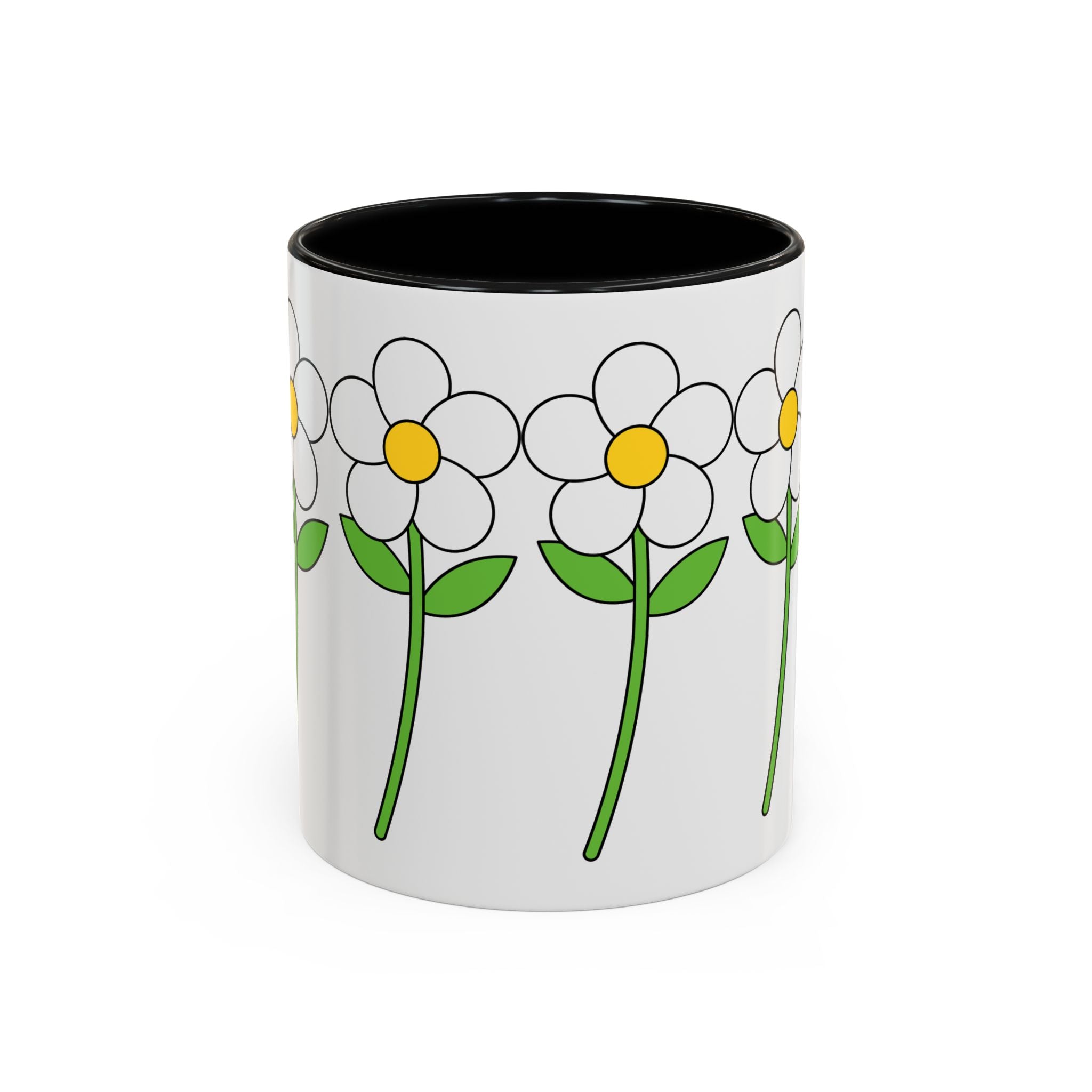 Flower Coffee Mug (11, 15oz)