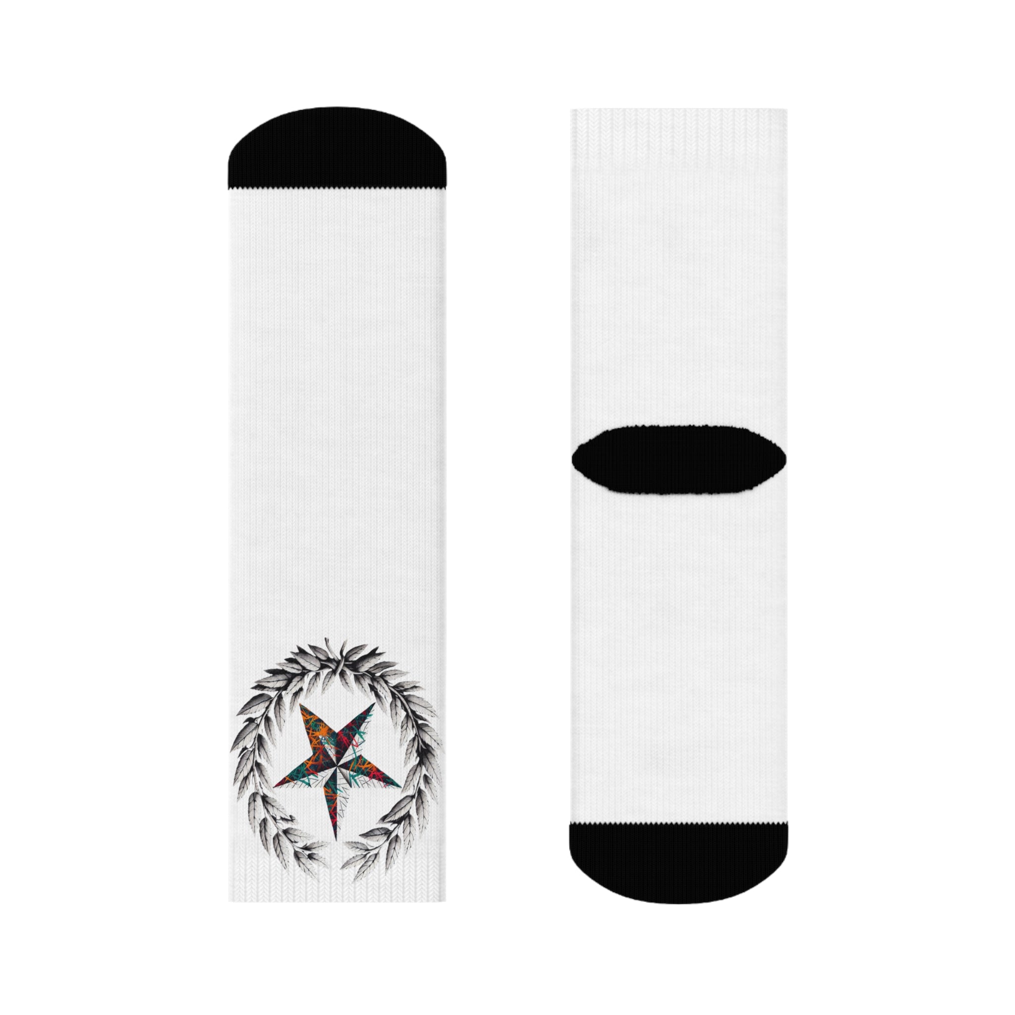 Victory Star Crew Socks