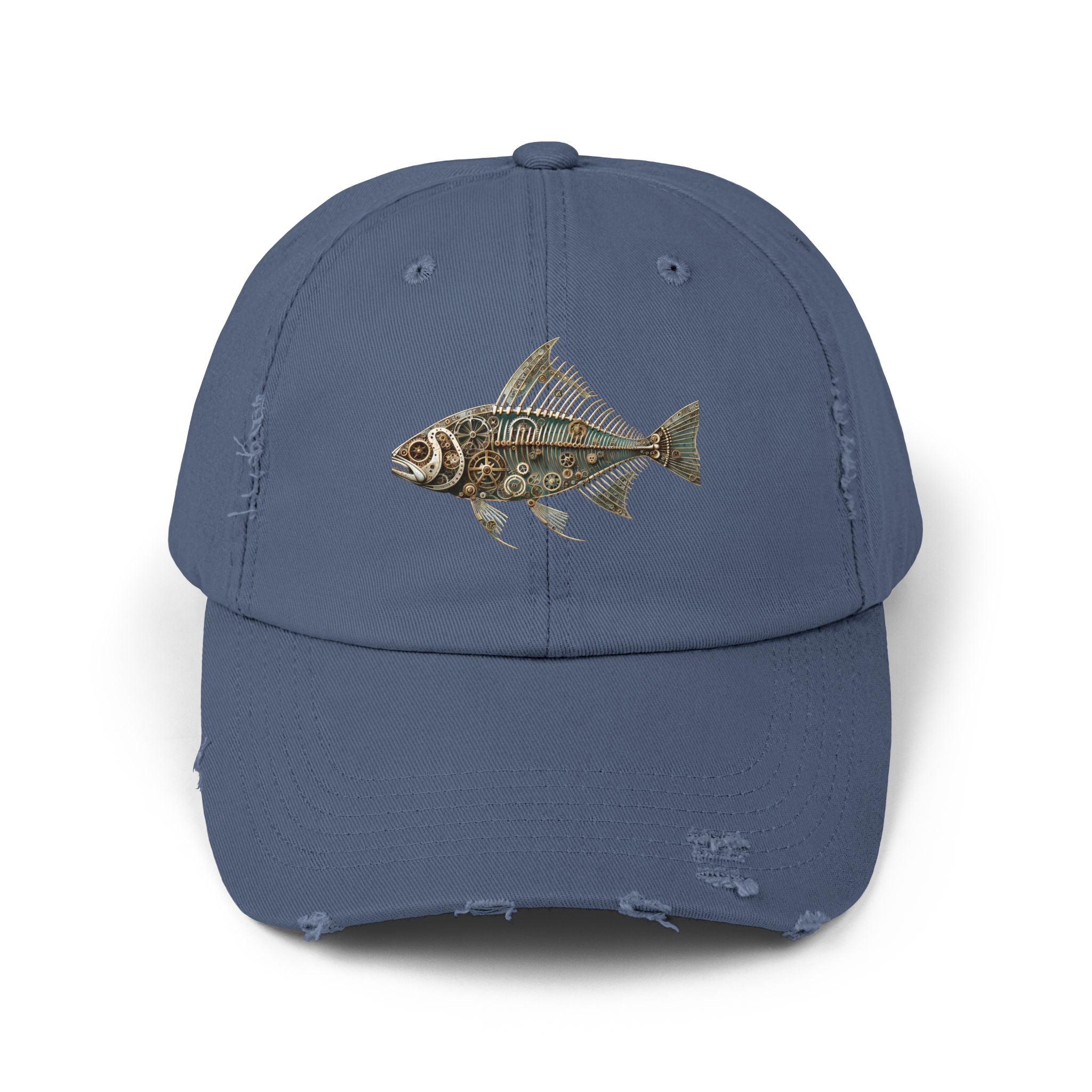 Steampunk Fish Bone Cap