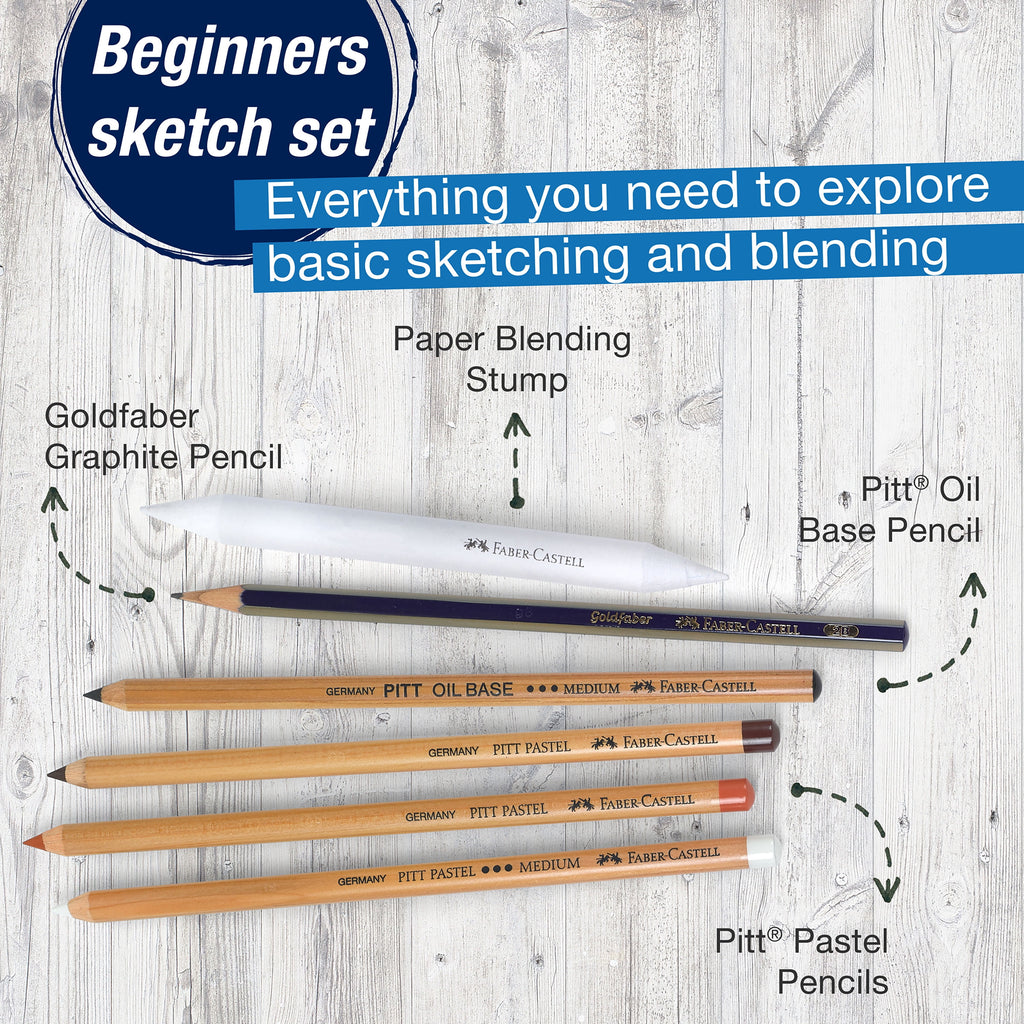 Creative Studio Classic Sketch Set – Beginner and Adult Art Pencils Set