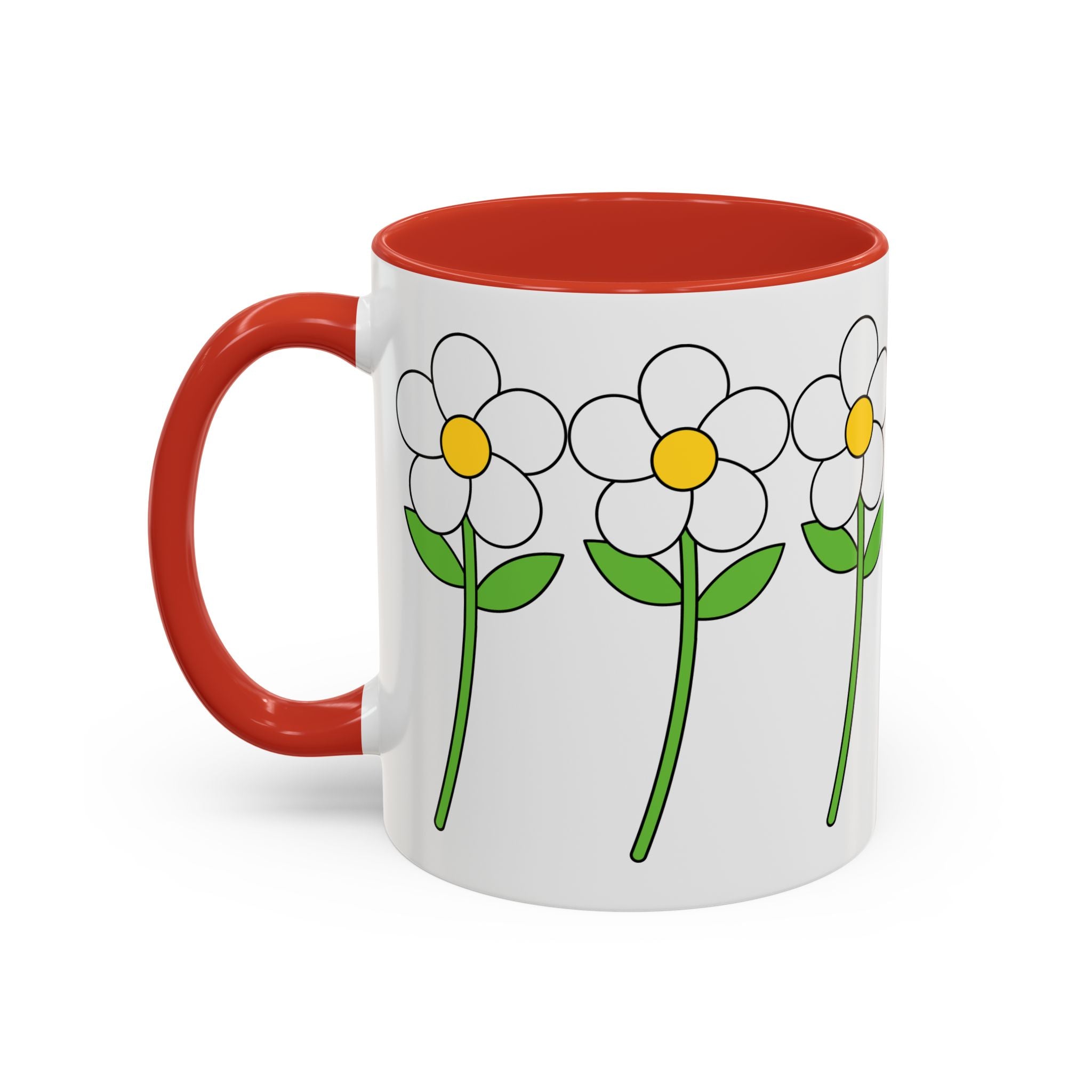 Flower Coffee Mug (11, 15oz)