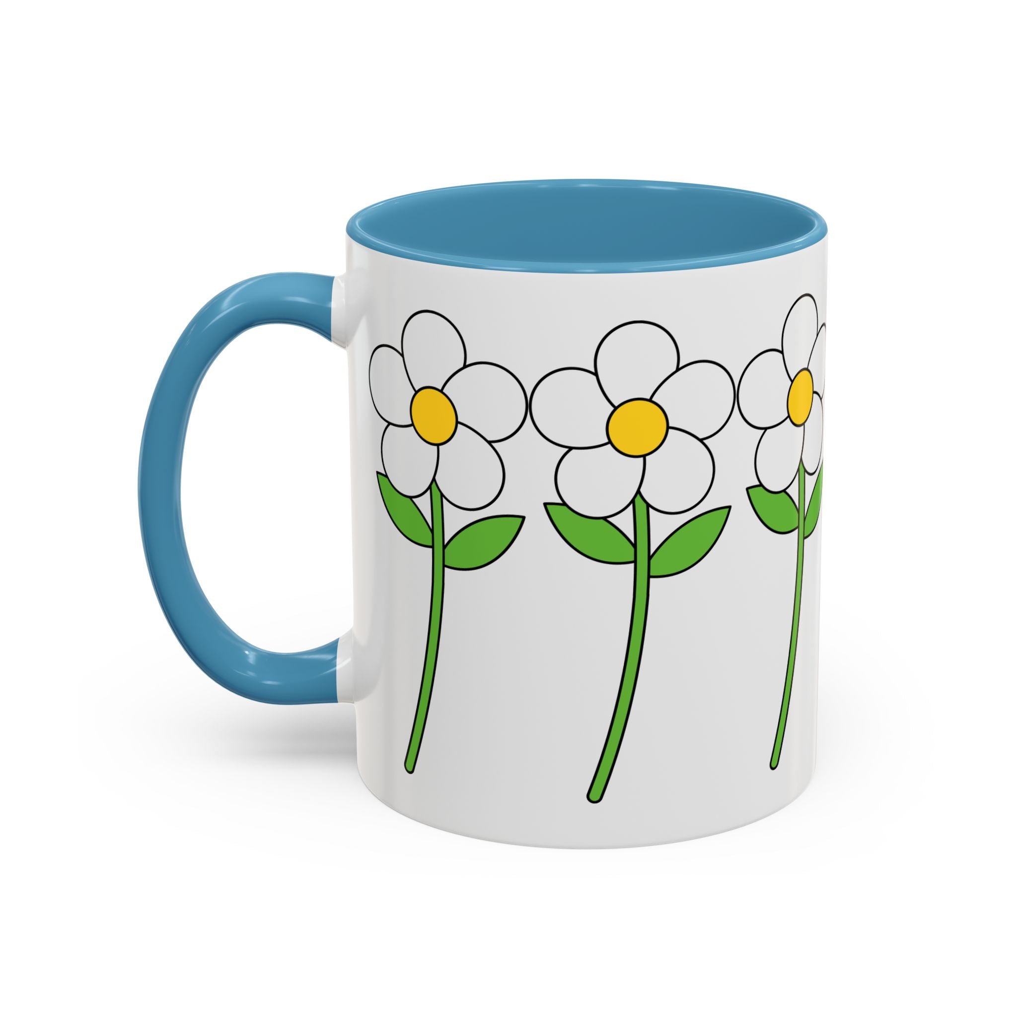 Flower Coffee Mug (11, 15oz)