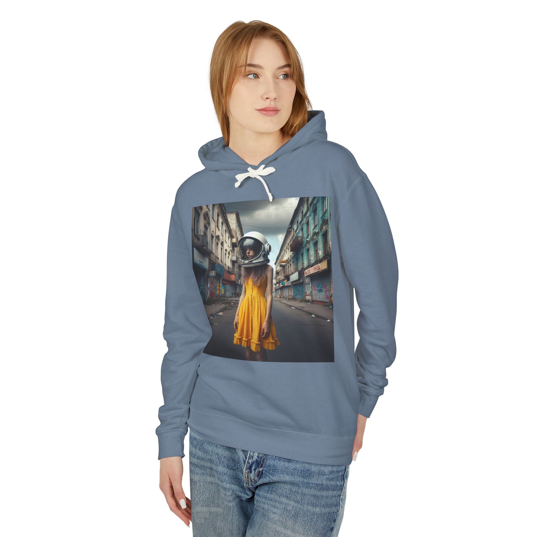 Unisex Lightweight Hooded Sweatshirt