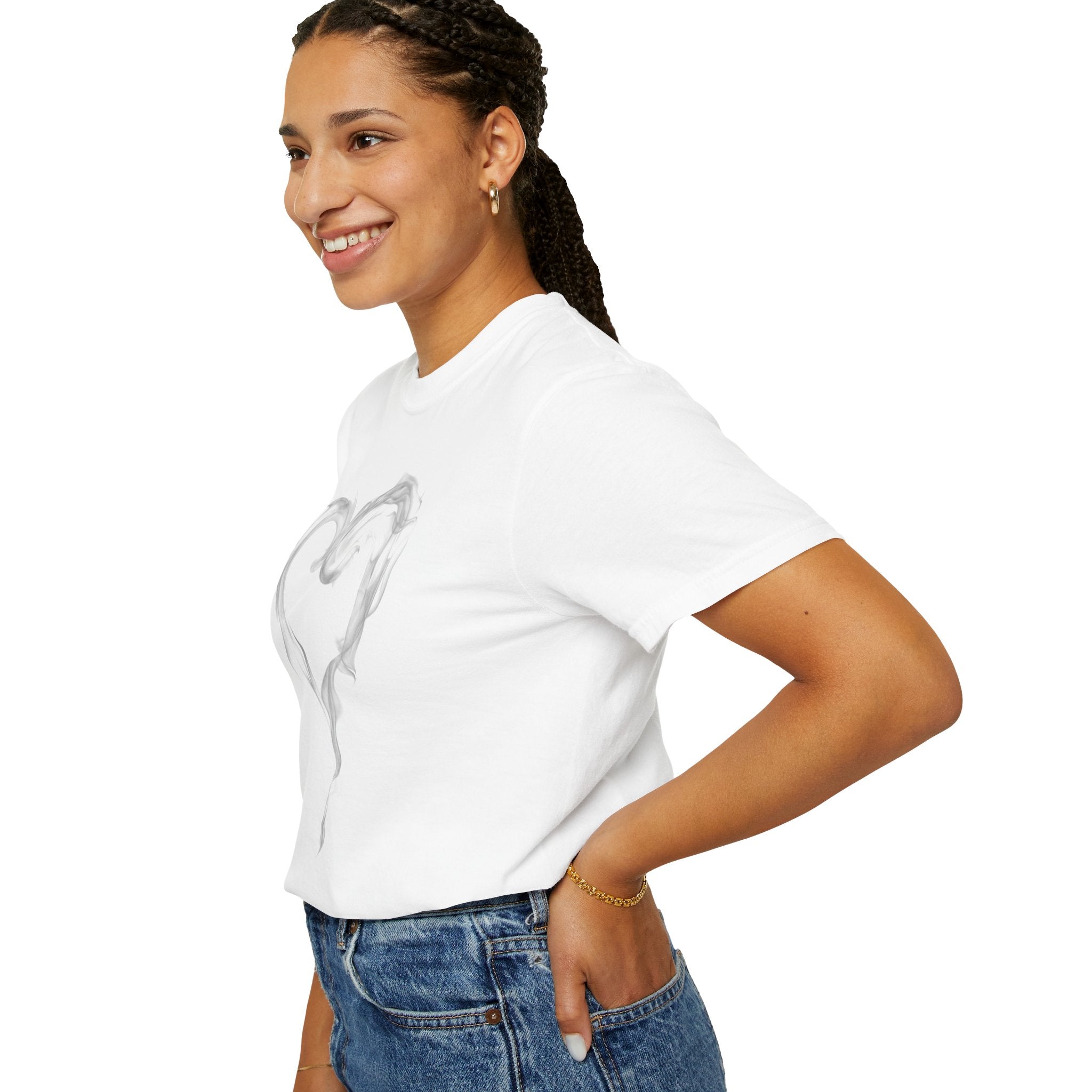 Smokey Heart Garment-Dyed T-shirt