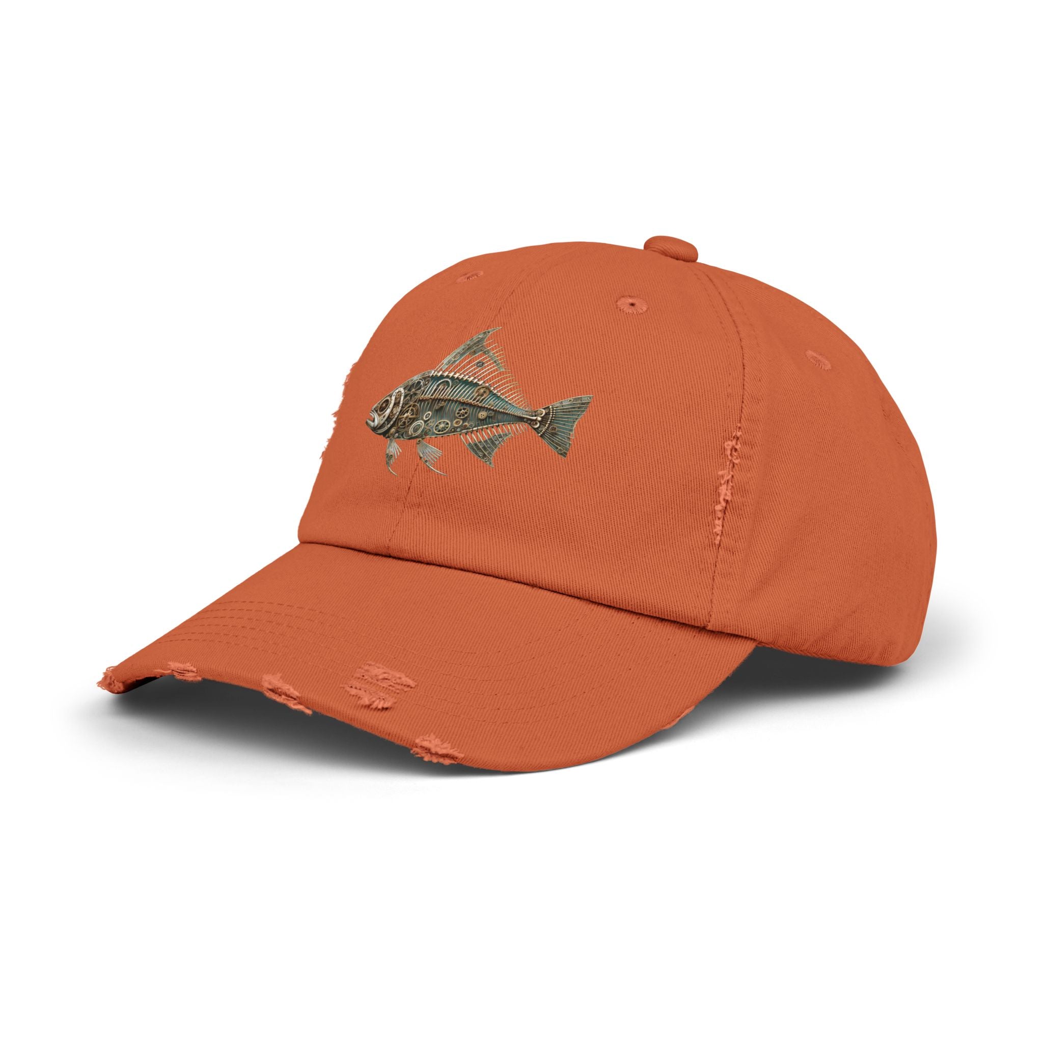 Steampunk Fish Bone Cap