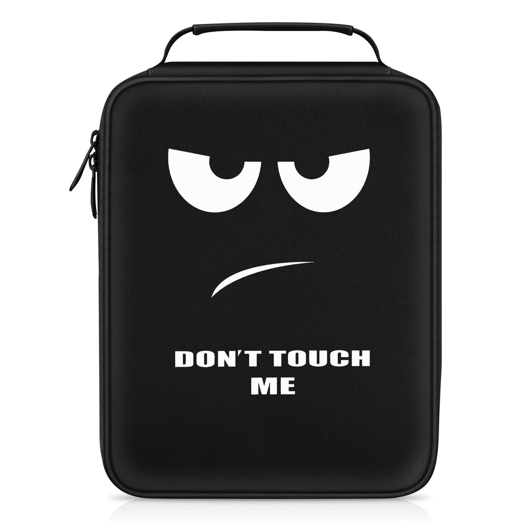 Dont Touch Me Oxford Fabric Pencil Case, Multicolor