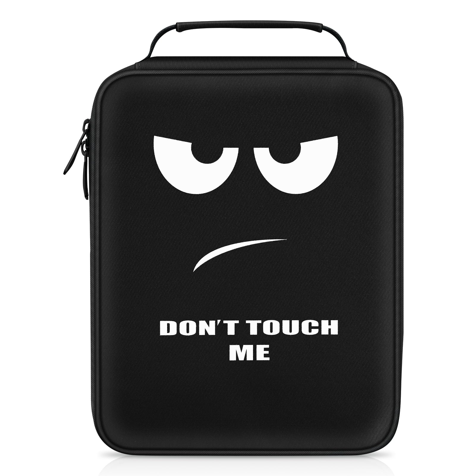 Dont Touch Me Oxford Fabric Pencil Case, Multicolor