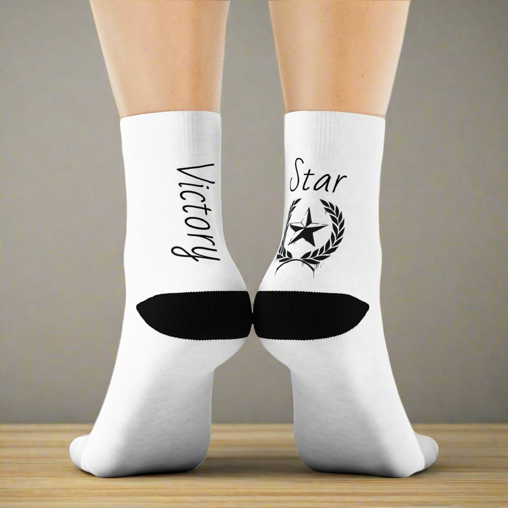 Victory Star Crew Socks