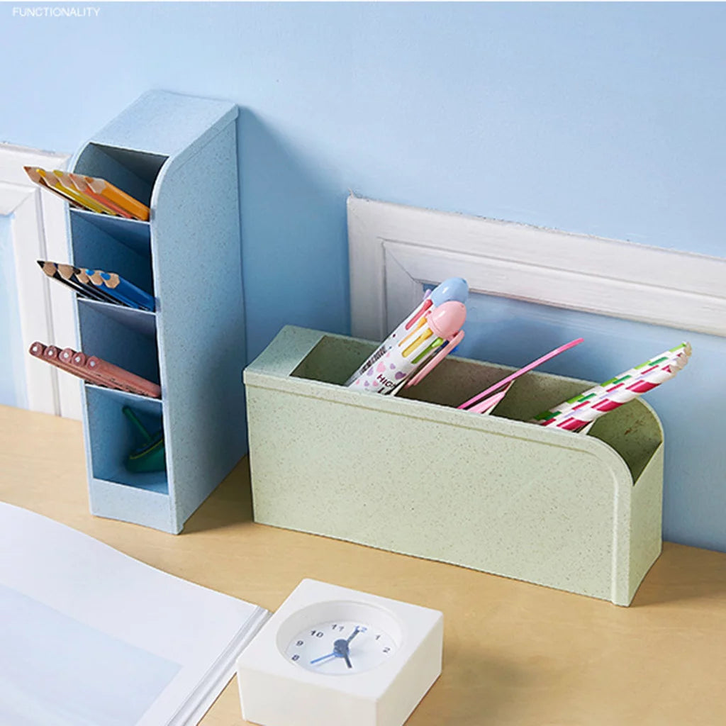 Desk Art Supplies Organizer Holder Caddy for Pens, Pencils and Teacher Supplies for Office Desktops
