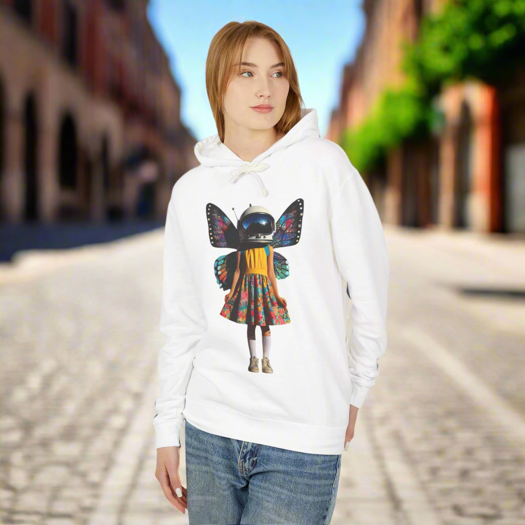 Unisex Lightweight Hooded Sweatshirt