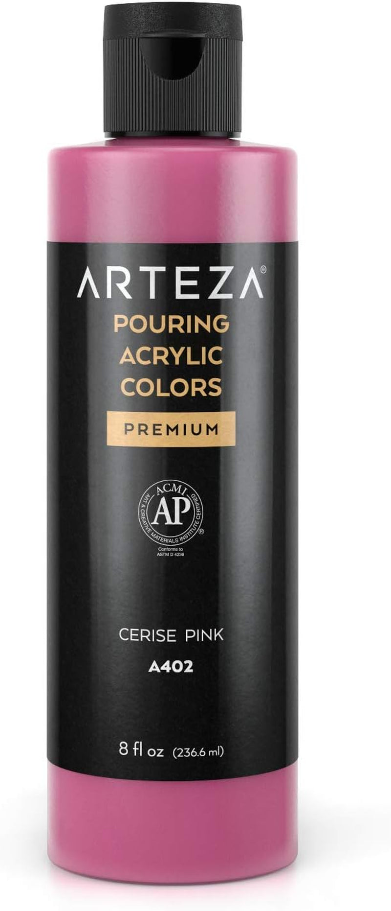 ARTZ-2929 Art-Paints, A402 Cerise Pink 8 Fl Oz