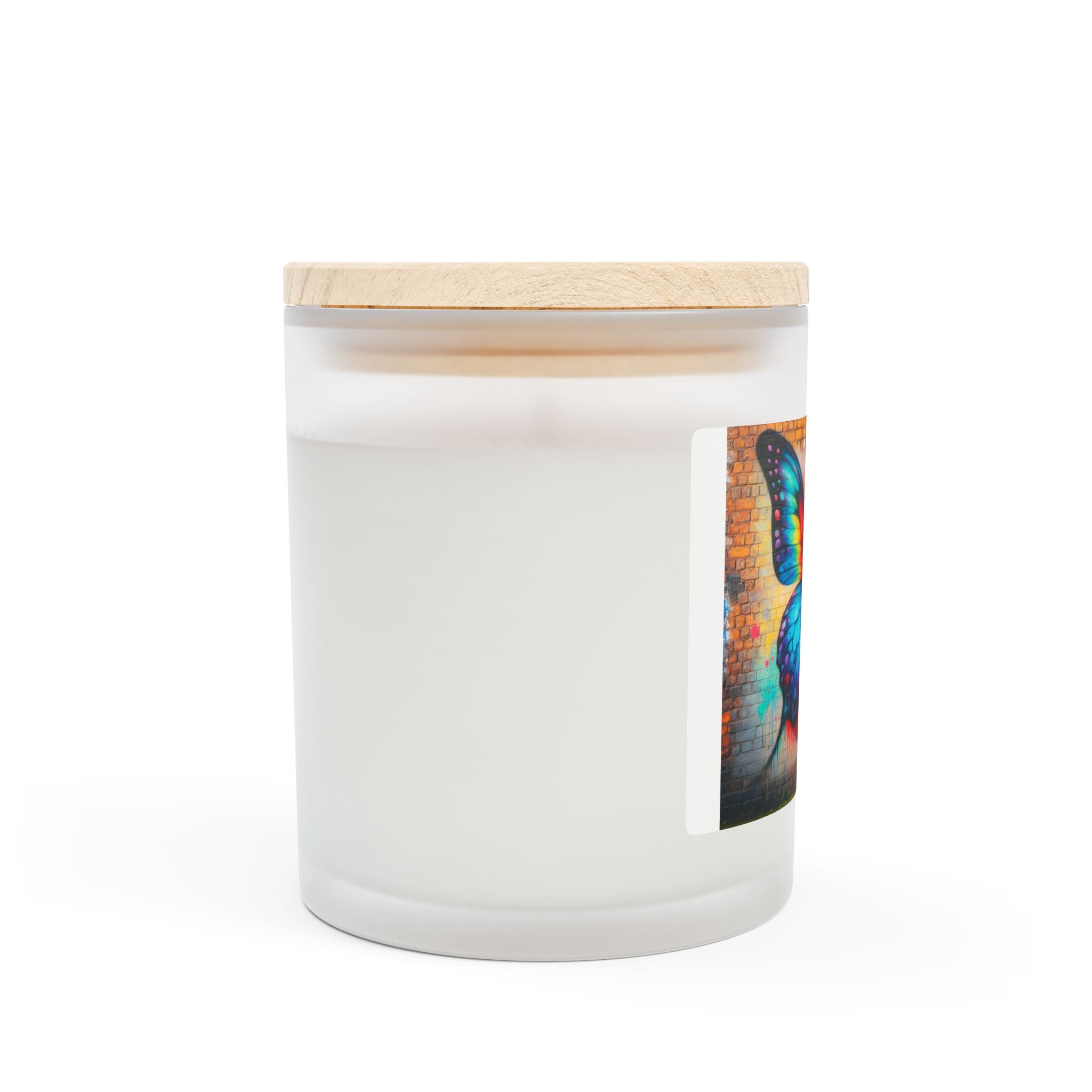 Frosted Glass Candle, 11oz