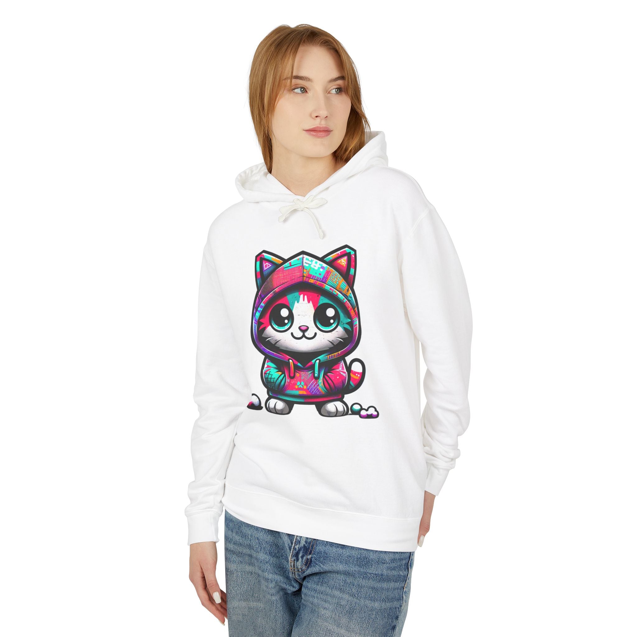 Unisex Lightweight Hooded Sweatshirt