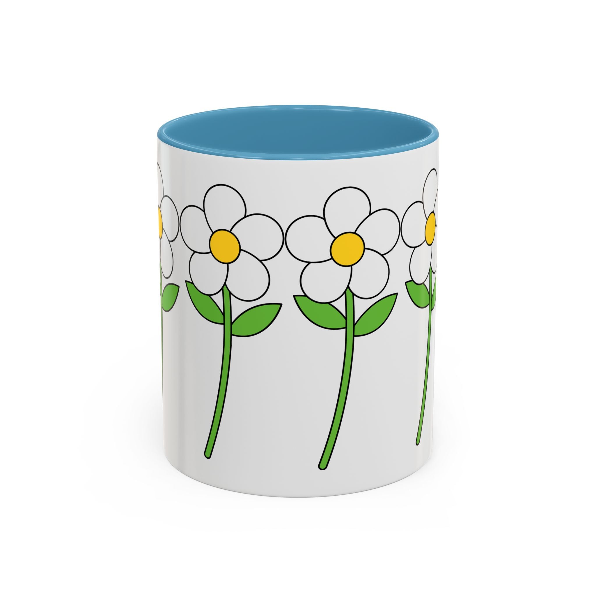 Flower Coffee Mug (11, 15oz)