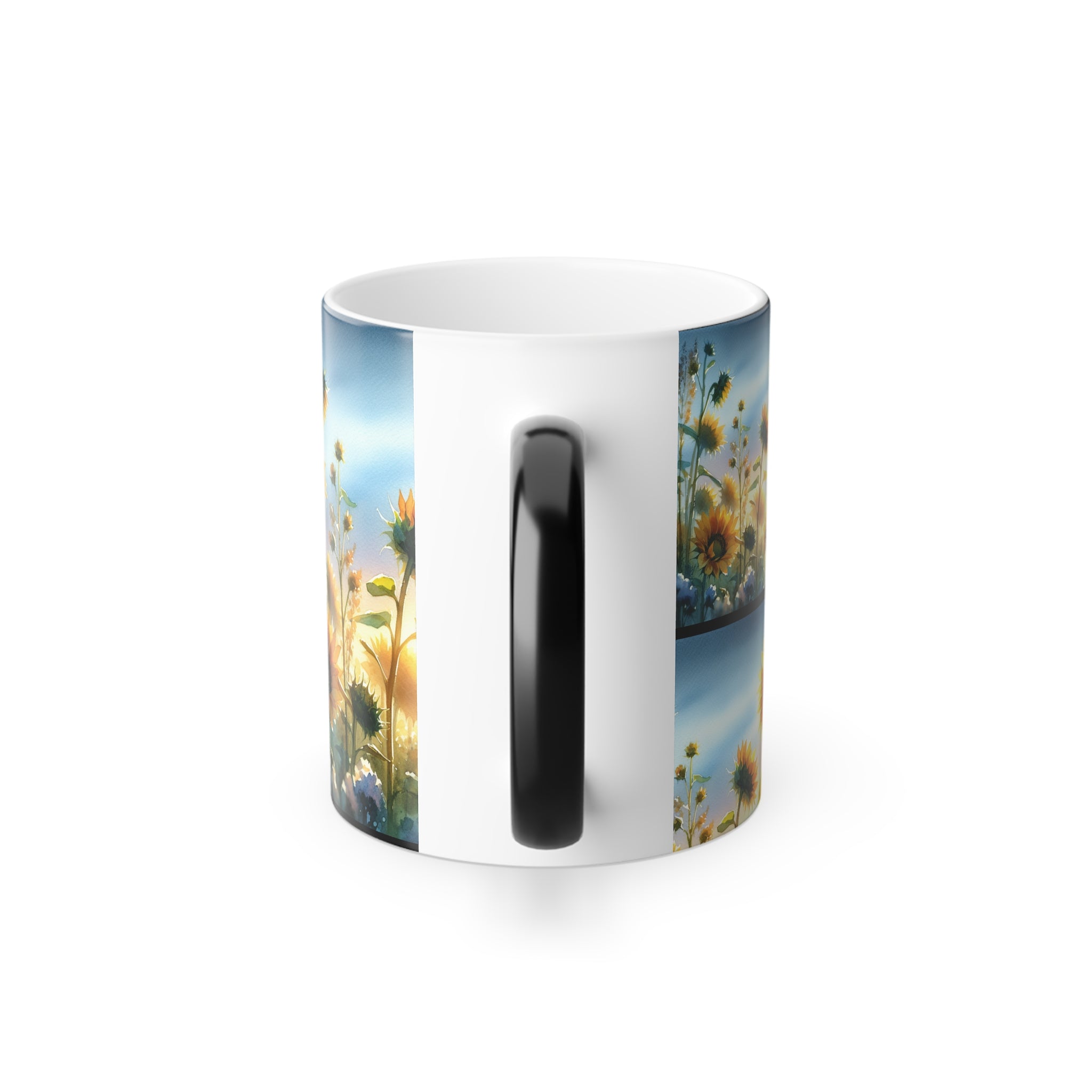 Color Morphing Sunflower Mug, 11oz
