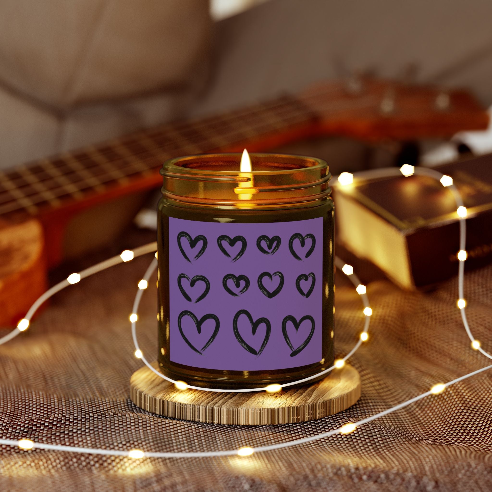 Scented Candles, Coconut Apricot Wax (4oz, 9oz)