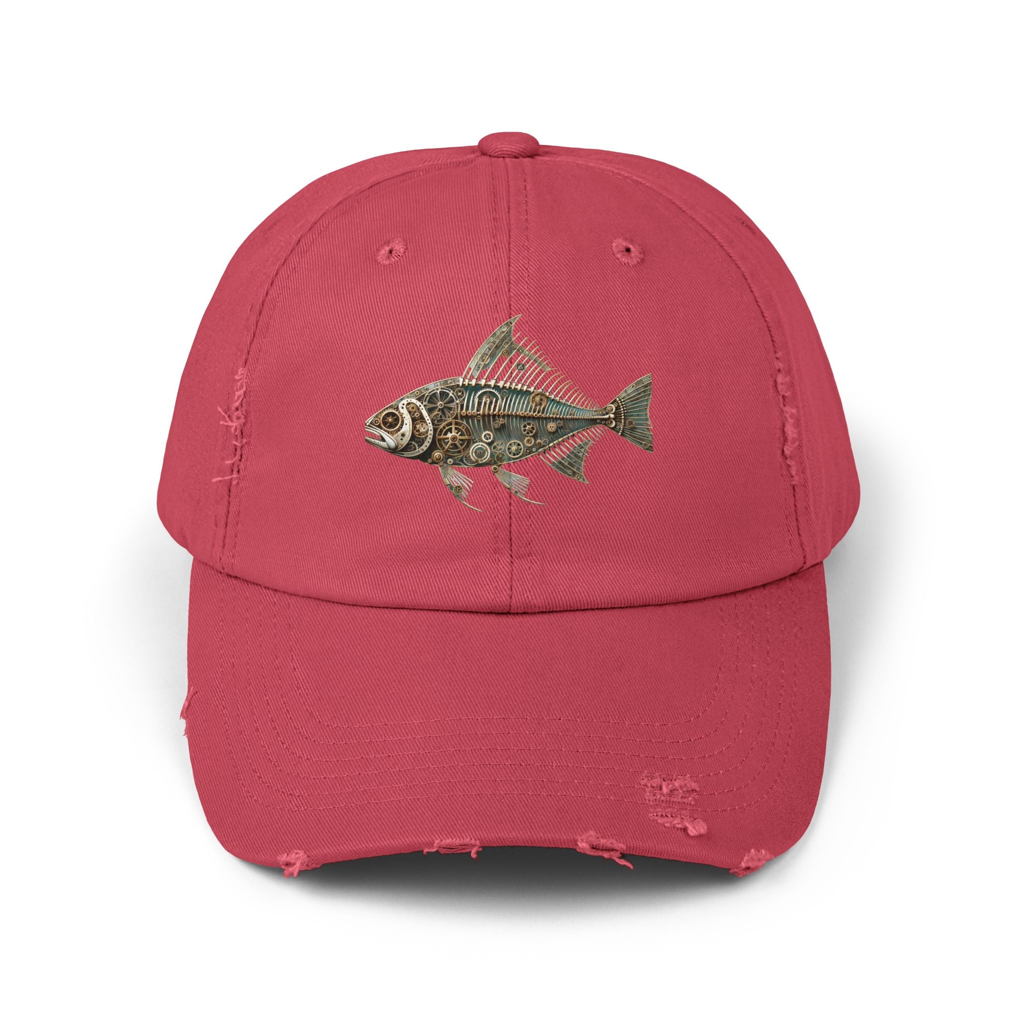 Steampunk Fish Bone Cap