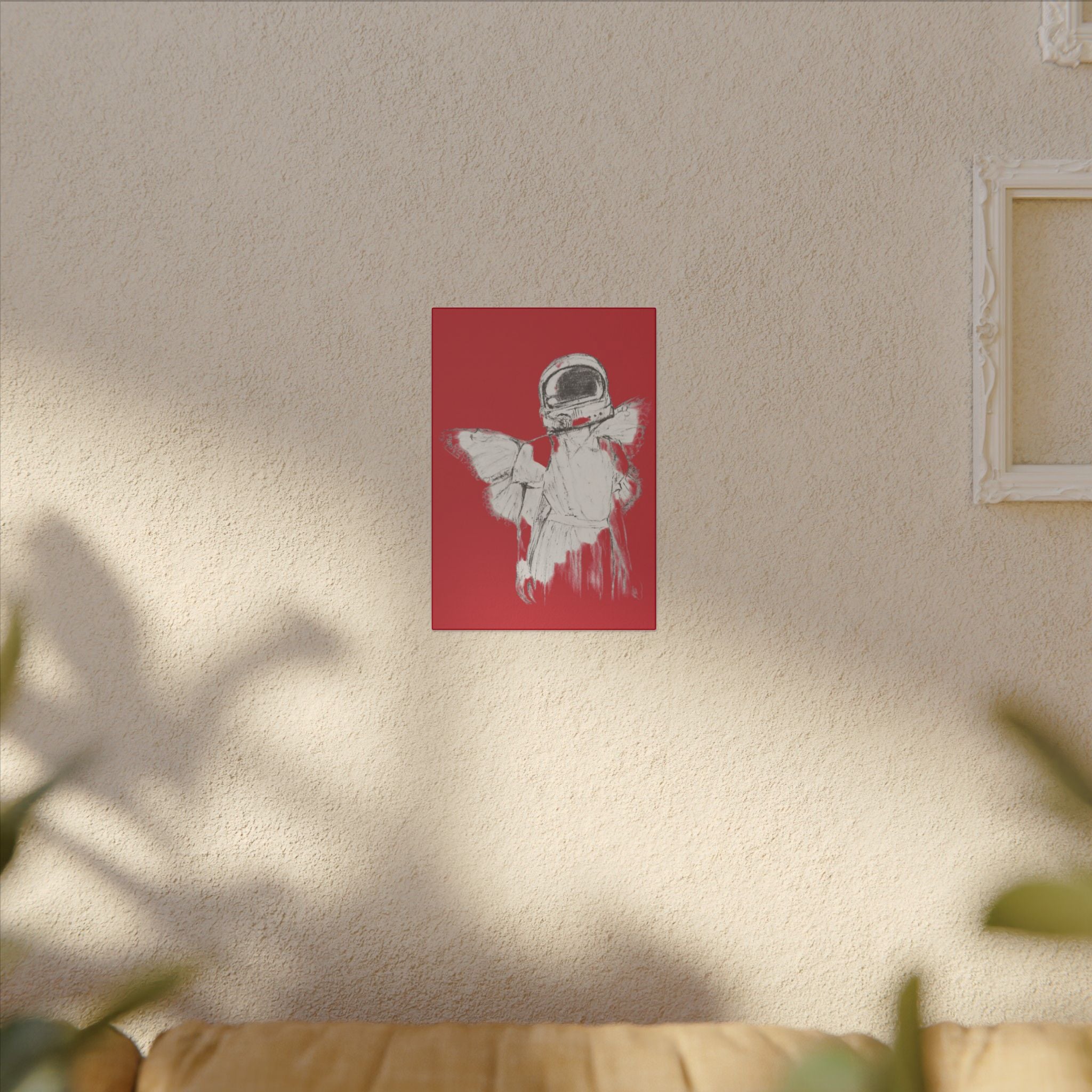 Giclée Print Canvas Titled Astronaut