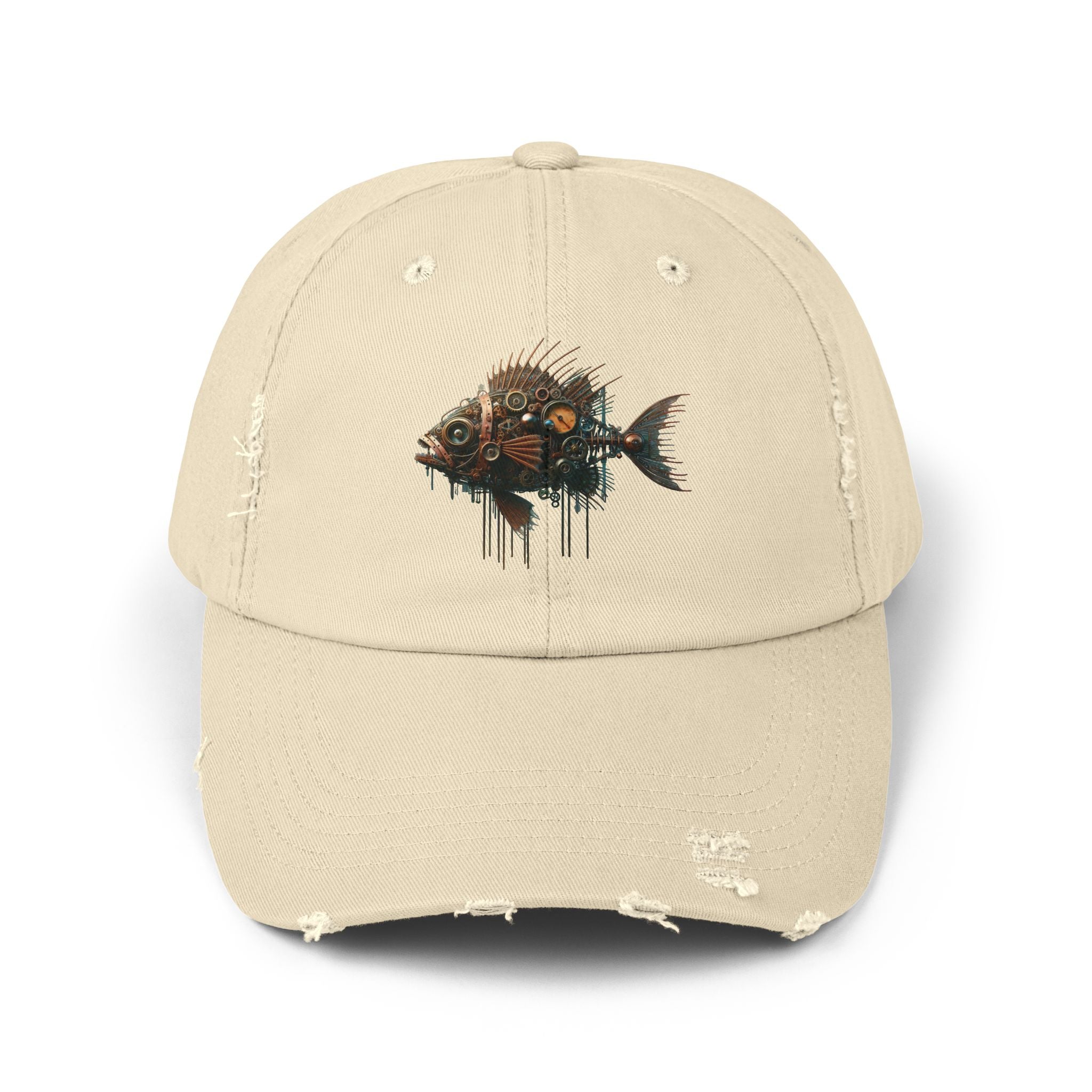 Unisex Distressed Cap