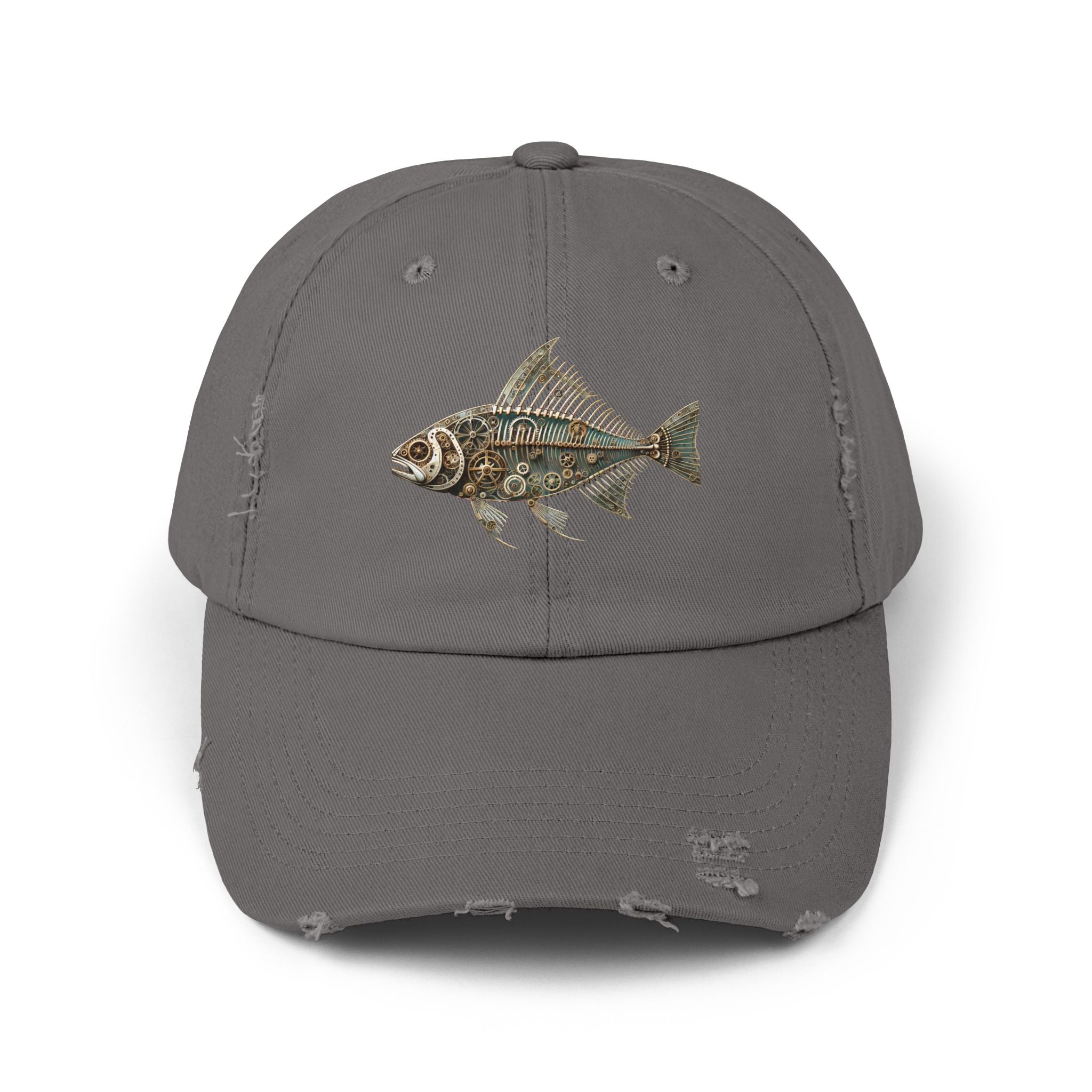 Steampunk Fish Bone Cap