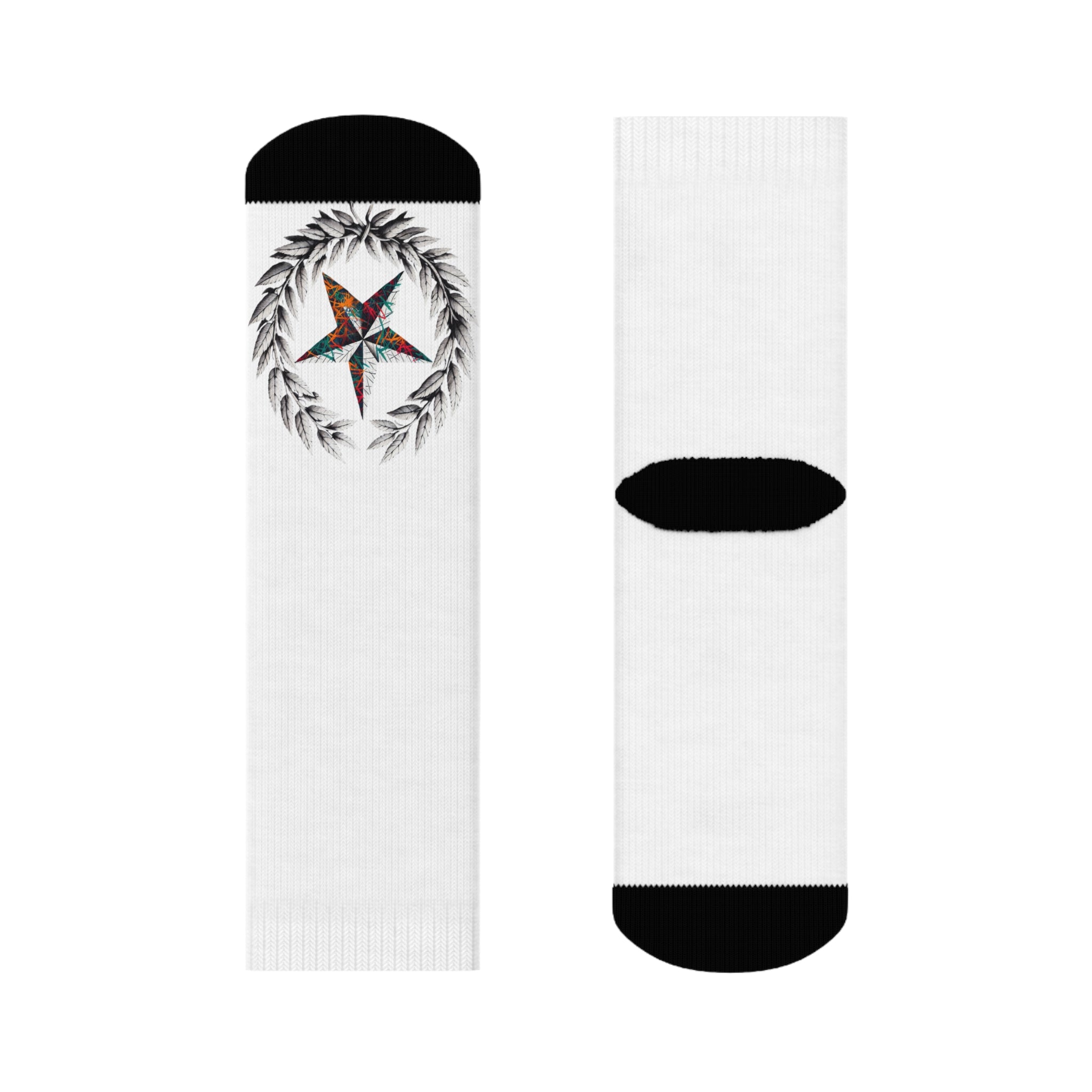 Victory Star Crew Socks