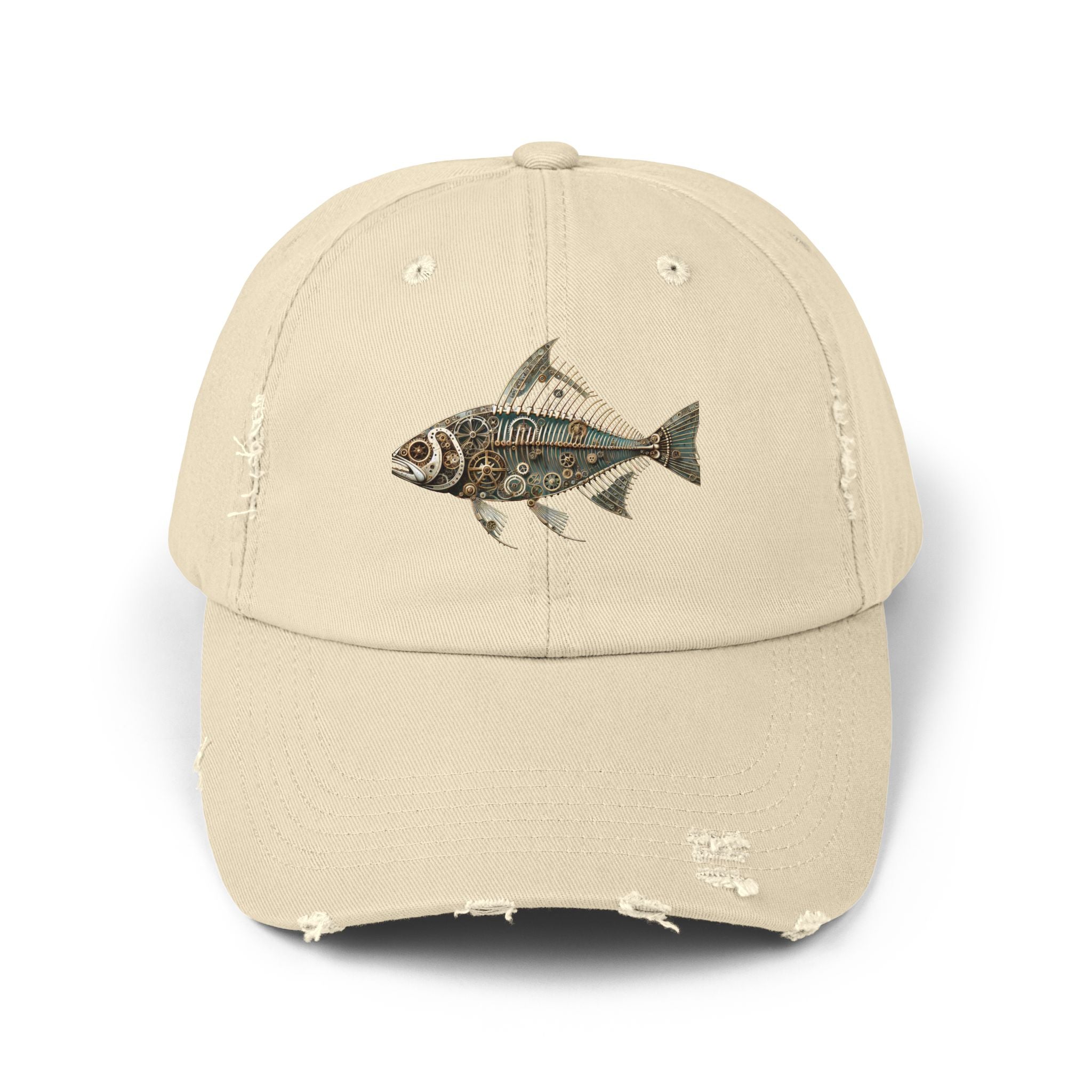 Steampunk Fish Bone Cap